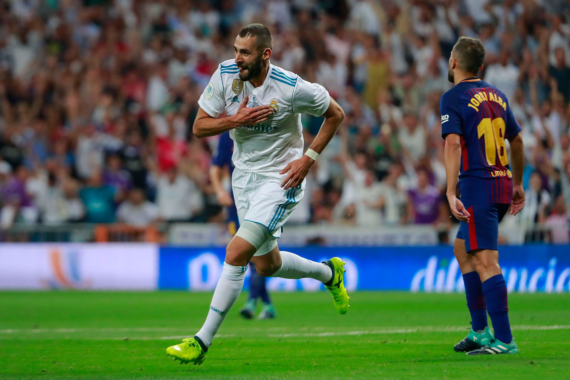 Karim Benzema puso el 2 a 0
