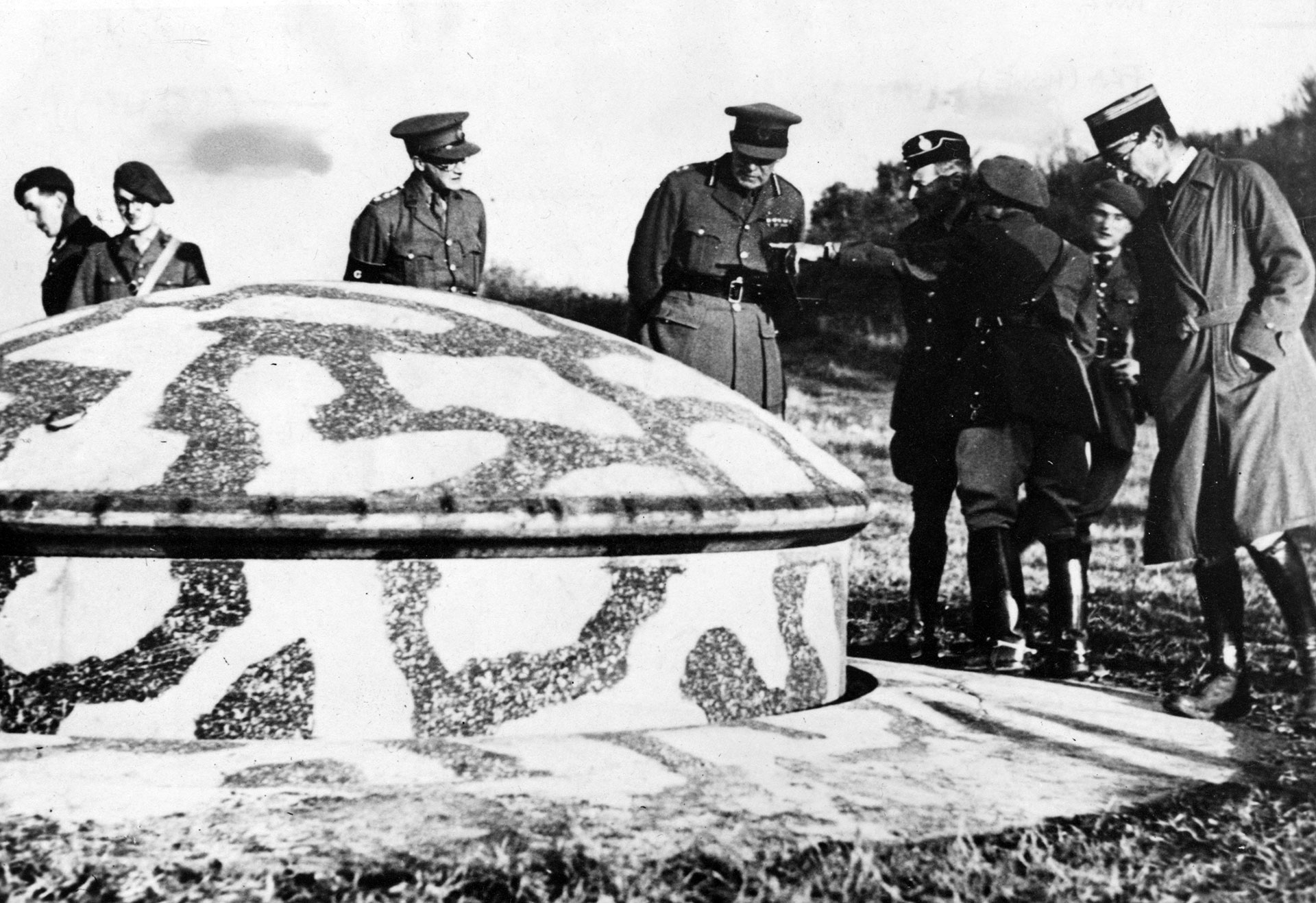 “La línea” fue ideada por André Maginot, ministro de Defensa francés y héroe de la Primera Guerra Mundial (Getty)