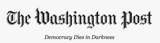 “La democracia muere en las tinieblas”, eslogan de The Washington Post