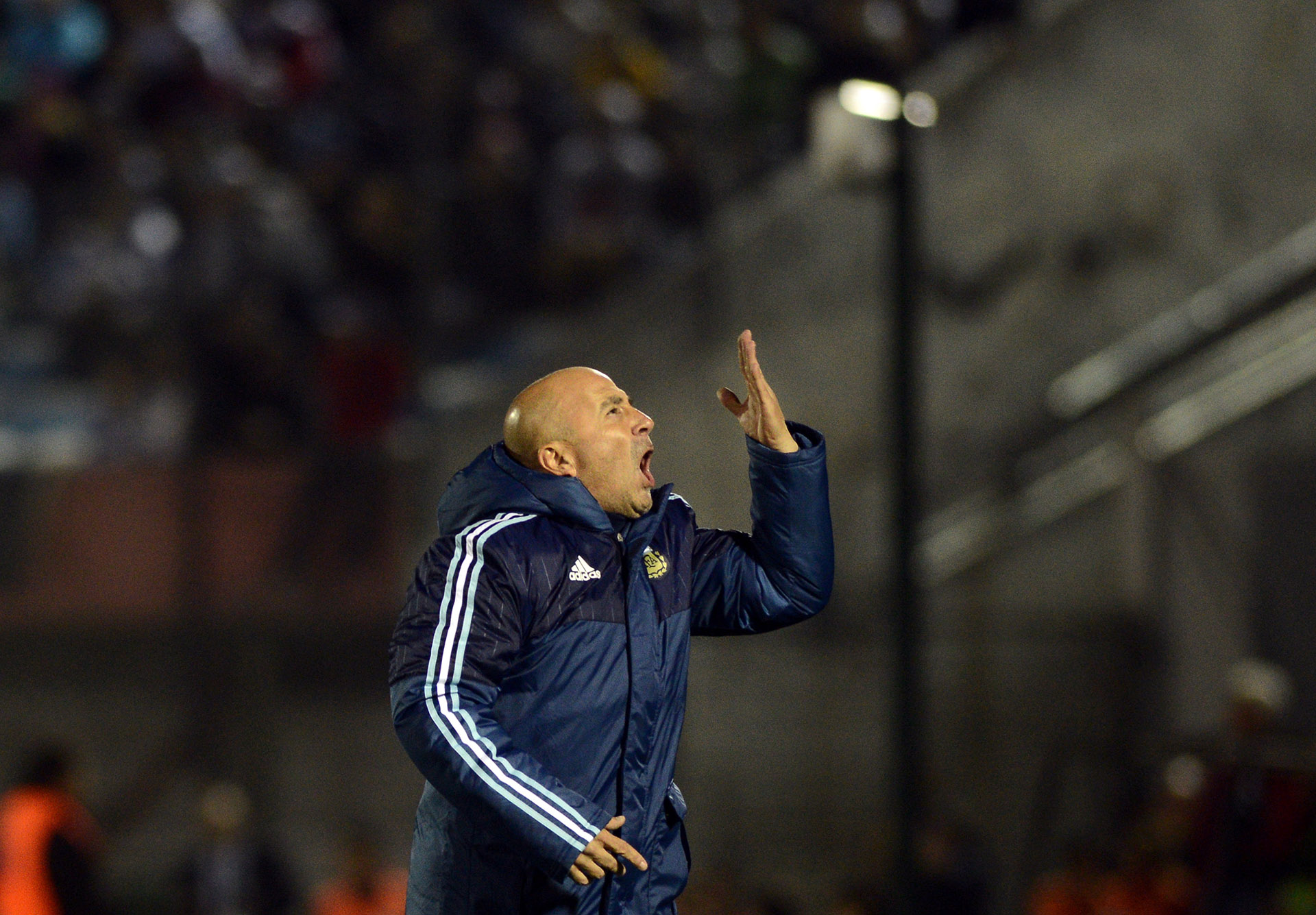 Sampaoli, enojado por lo que sucede en el campo