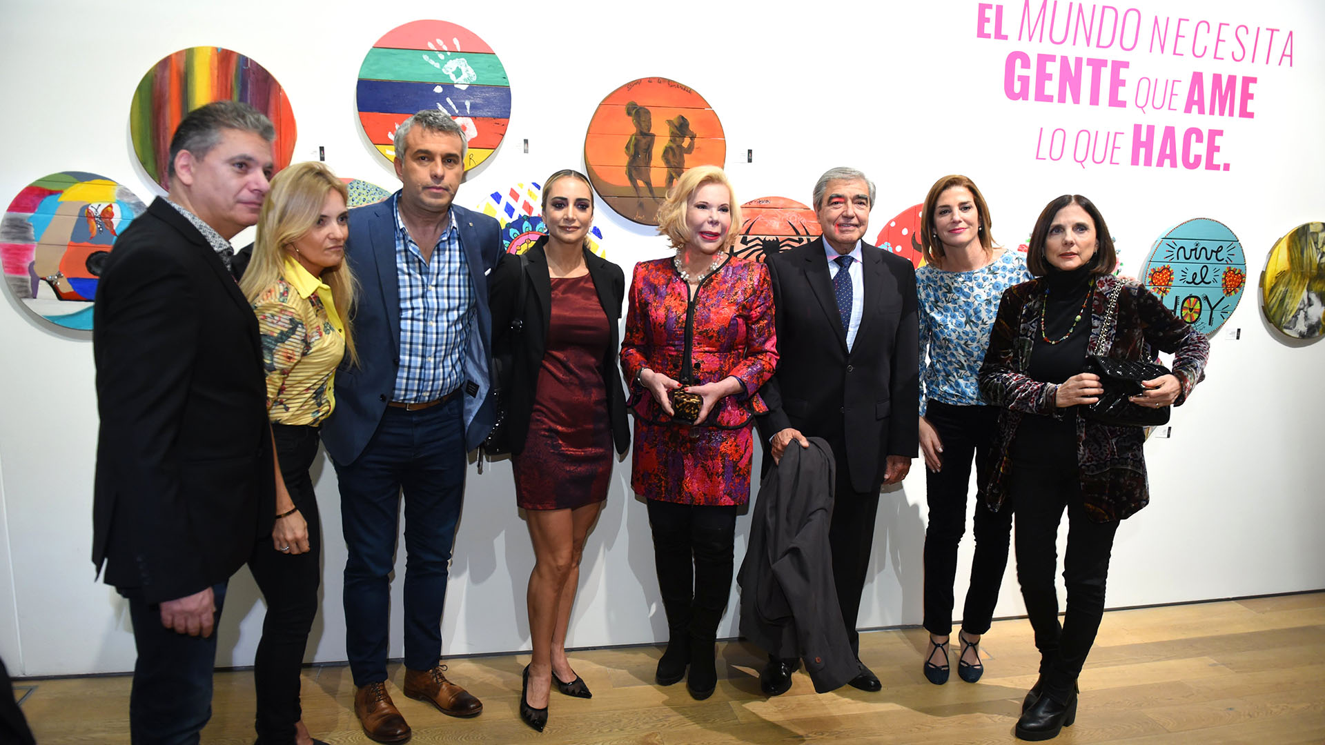 En su tercera edición, referentes del arte intervinieron -como en los años anteriores- un pallet de madera con materiales reciclables y donando el 100% de sus obras