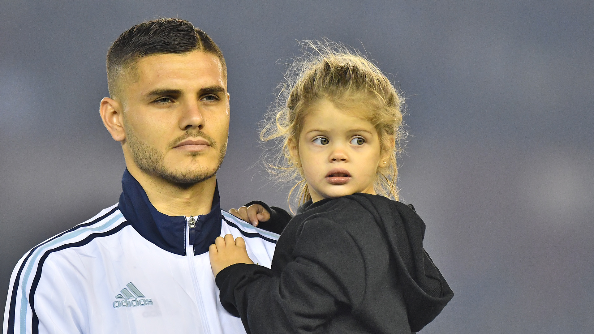 Mauro Icardi fue el delantero titular de Argentina ante Venezuela