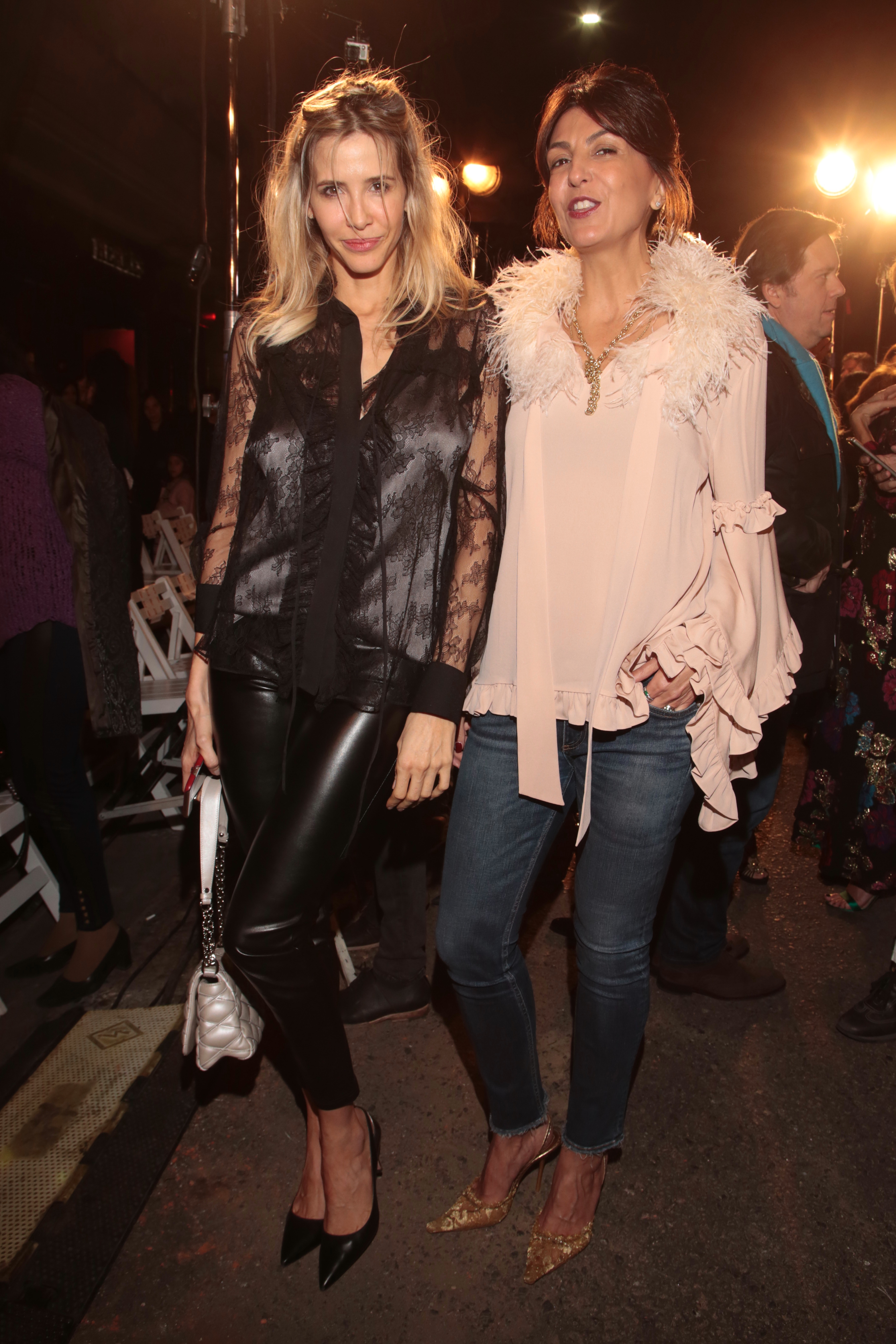 Guillermina Valdes y Evangelina Bomparola