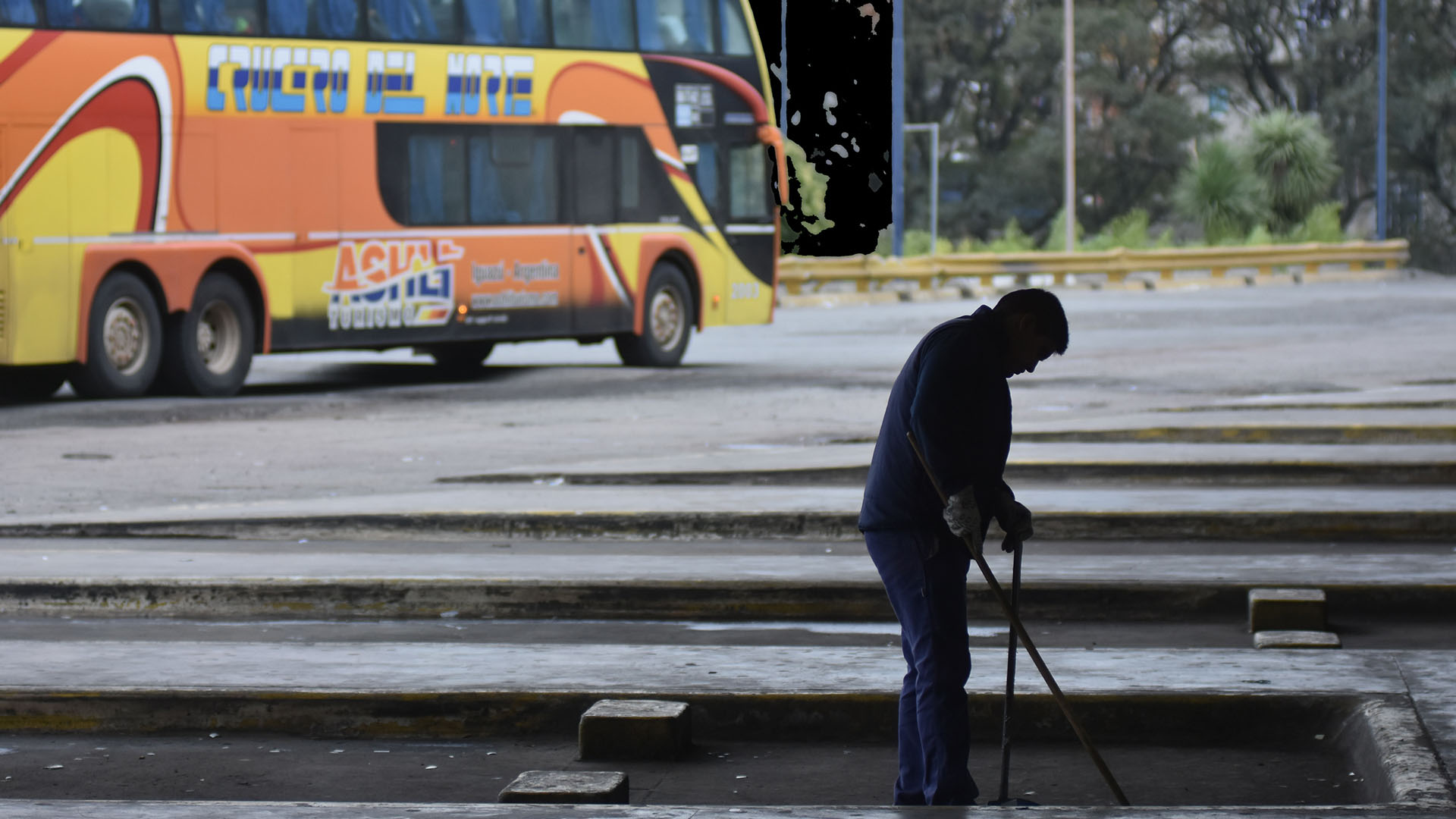 El paro comenzó ayer a la mediancohe