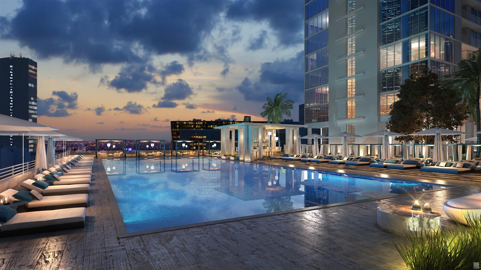 El edificio está “repleto” de áreas comunes, señalaron los desarrolladores (Property Markets Group)