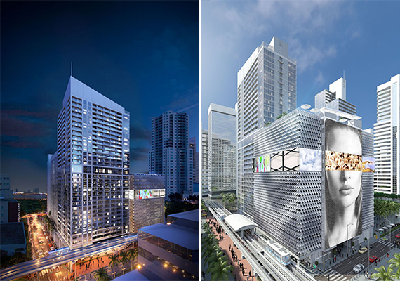 Dos vistas distintas del complejo de departamentos (Property Markets Group)