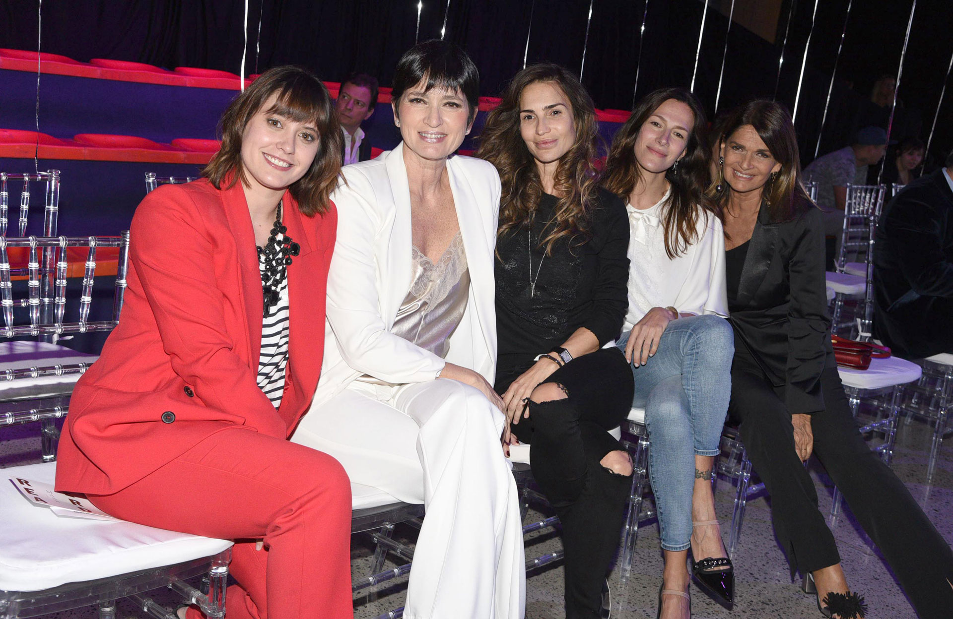 Teresa Garbesi, María Vázquez, Dolores Trull y Teresa Calandra fueron algunas de las famosas que estuvieron en el desfile
