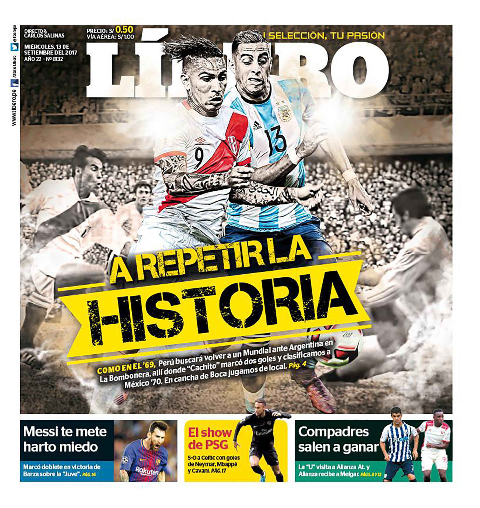 La tapa de Líbero