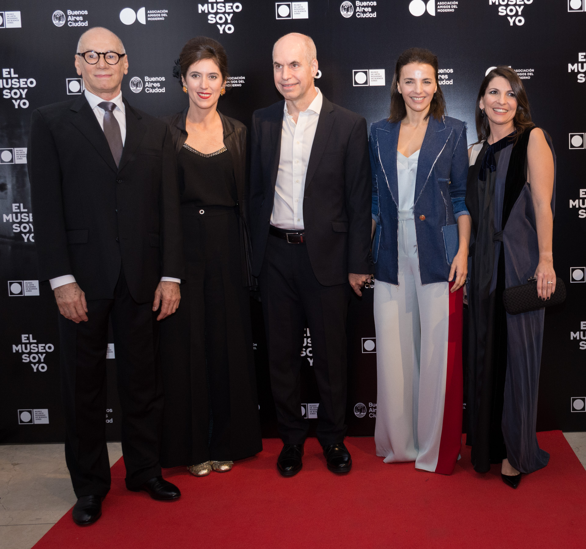 Abel Guaglianone, Victoria Noorthoorn, Horacio Rodríguez Larreta, Bárbara Diez y Larisa Andreani