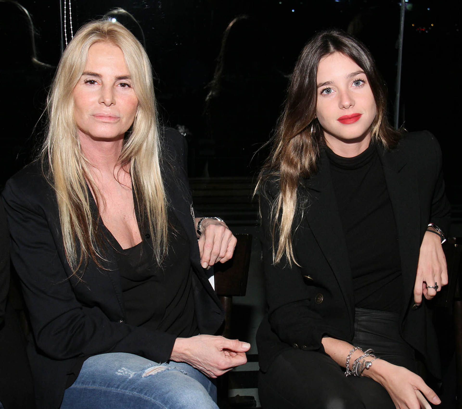 Mercedes Sarrabayrouse y Lucía Celasco