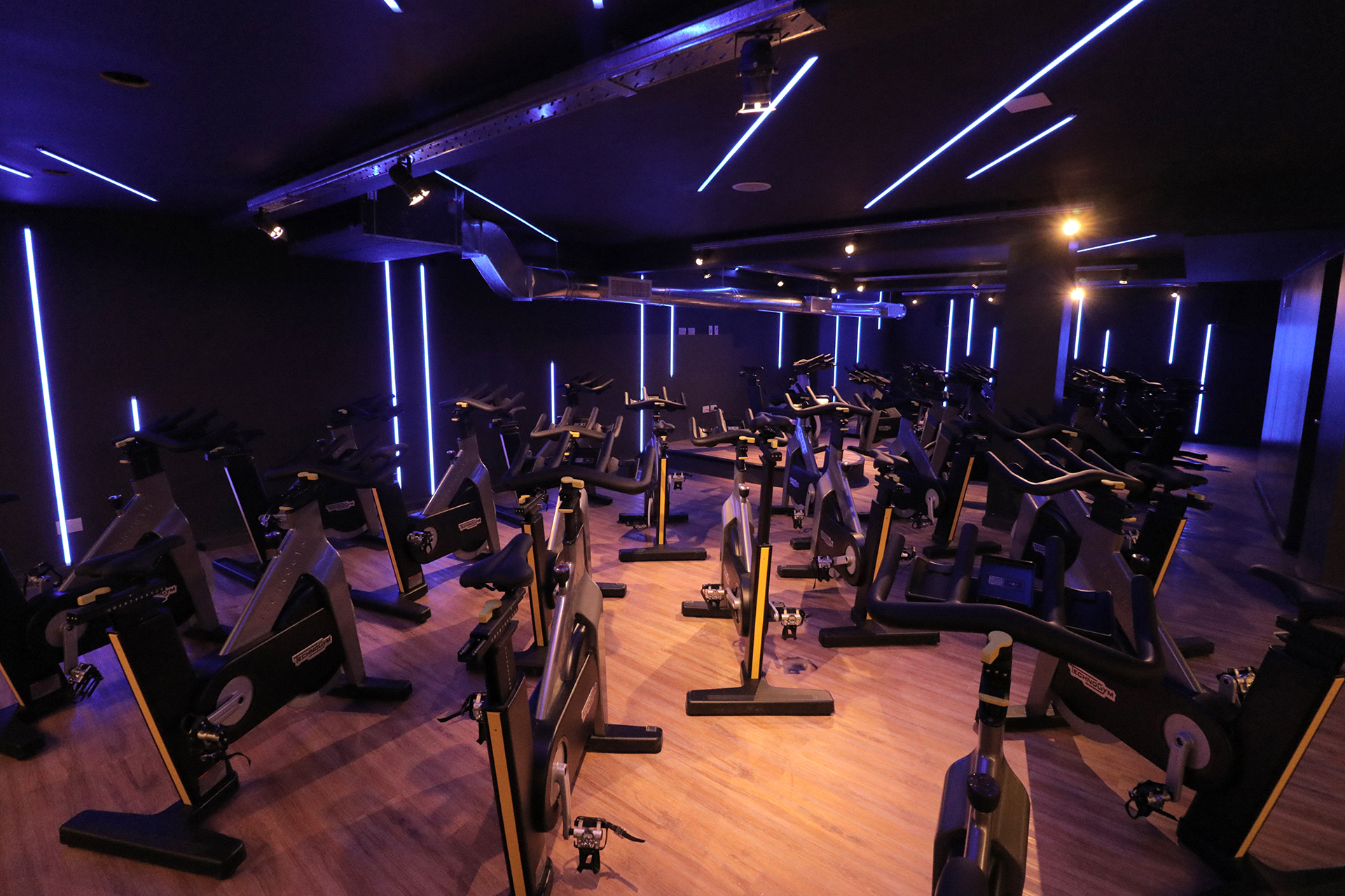 El salón de Indoor Cycle