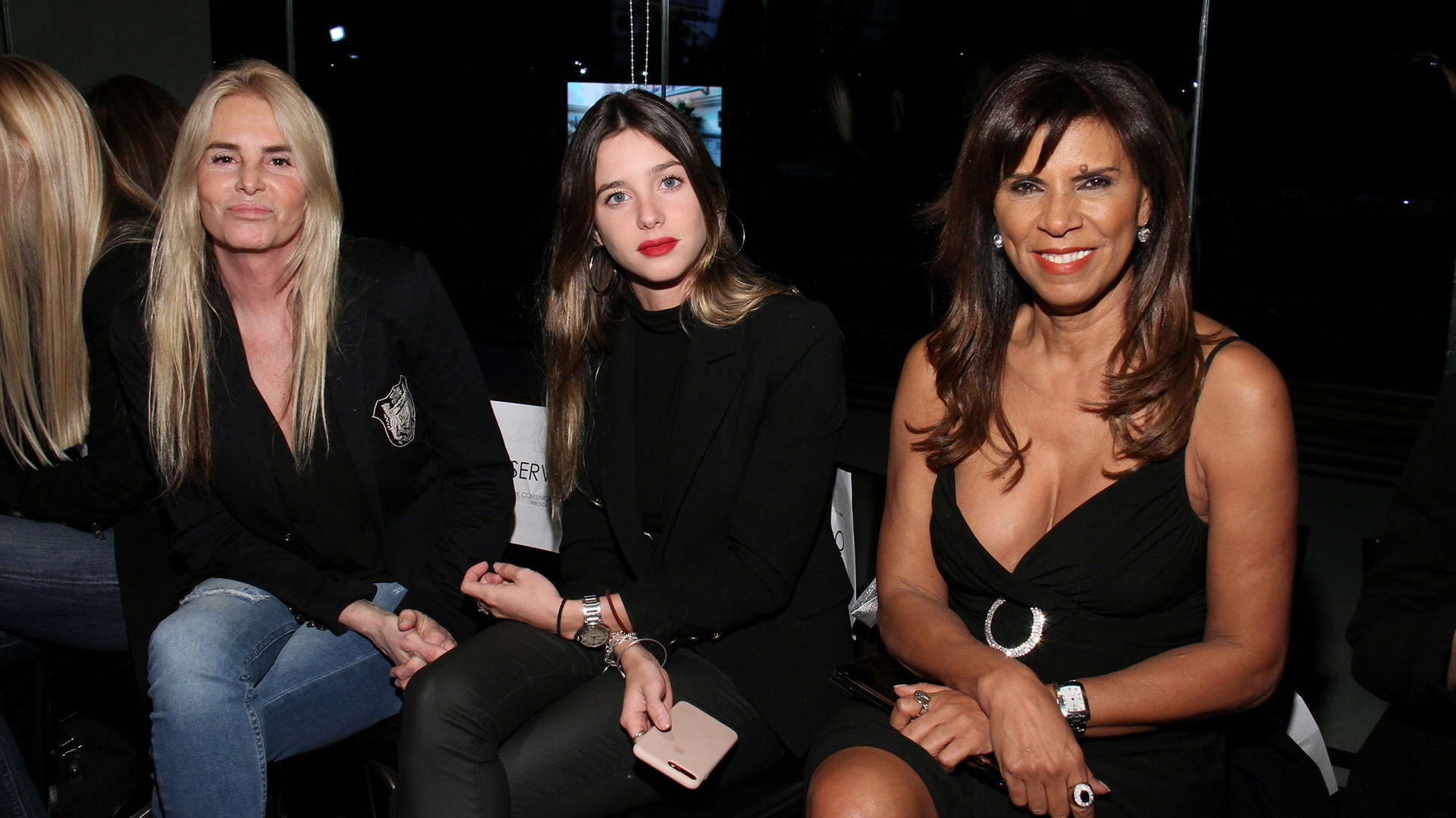 Mercedes Sarrabayrouse, Lucía Celasco y Anamá Ferreira