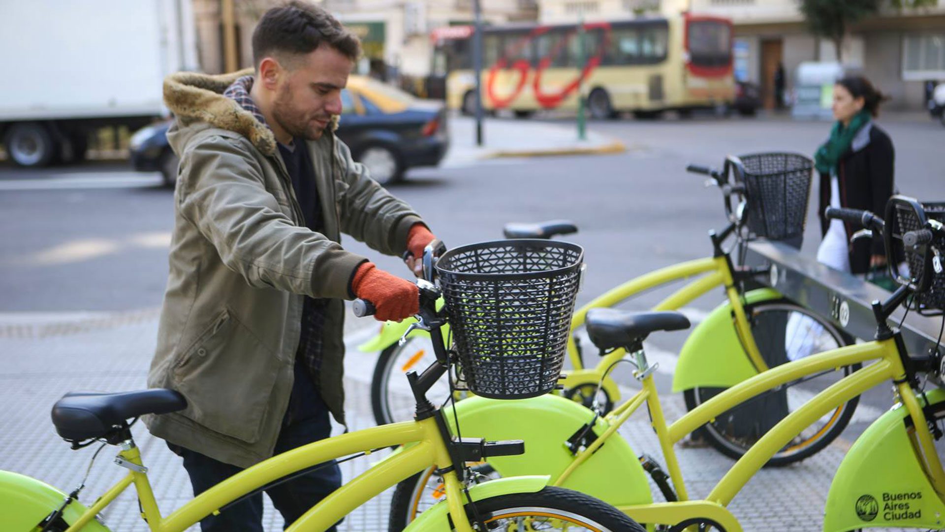 Ecobici de la Ciudad de Buenos Aires. Antes de usarla hay que completar un formulario en la página de la ciudad.