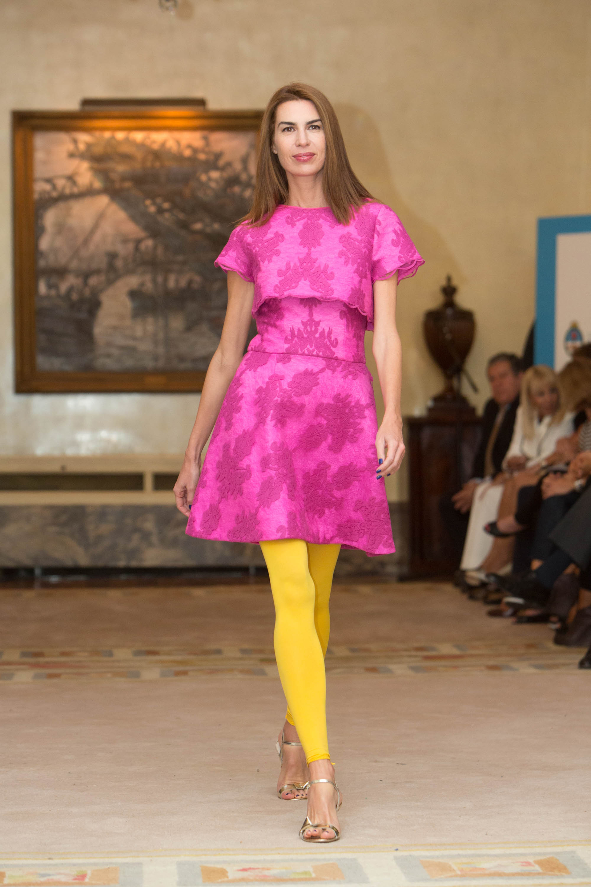 La modelo argentina Solange Cubillo