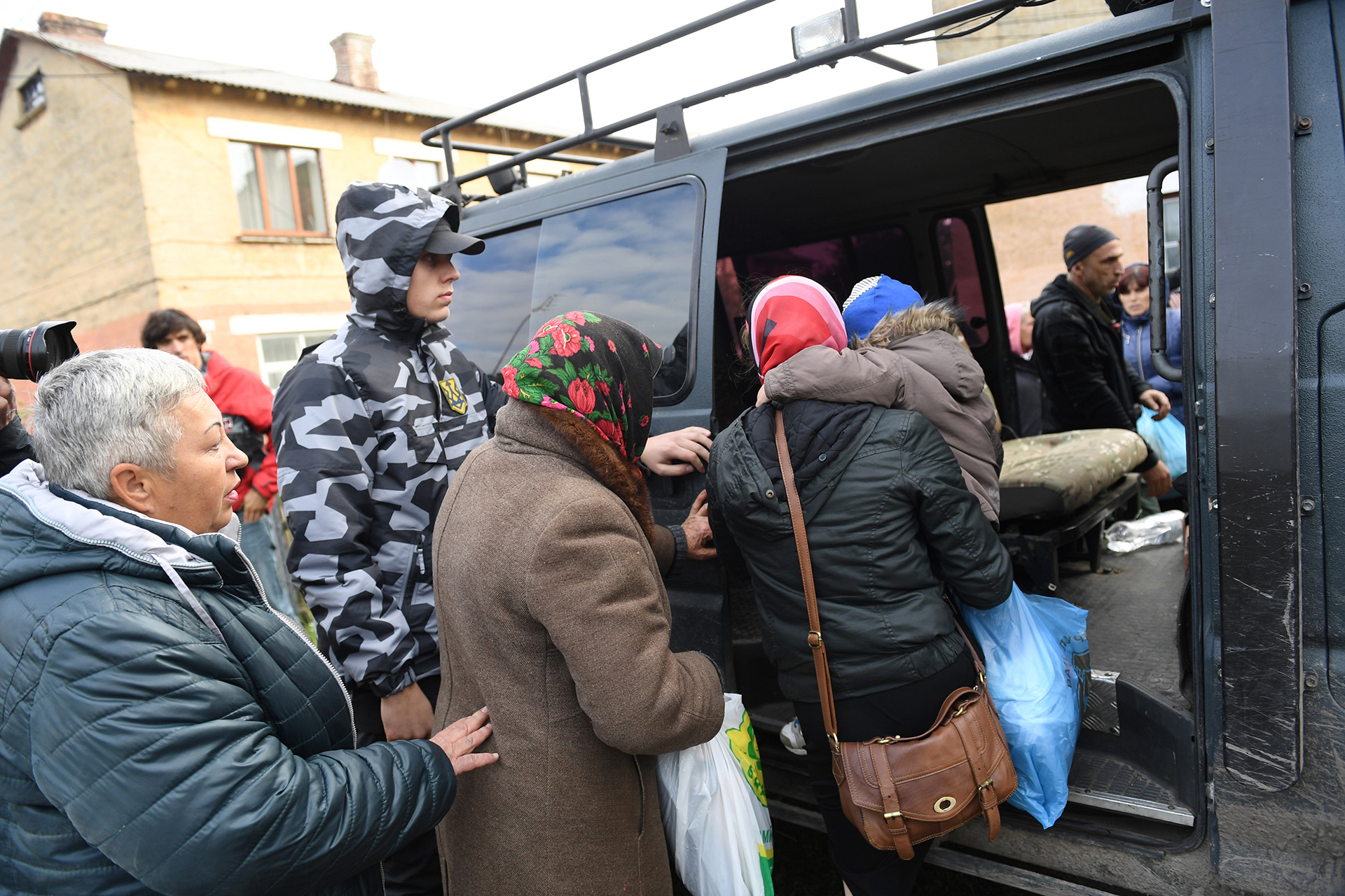 Más de 30.000 personas fueron evacuadas (AFP)