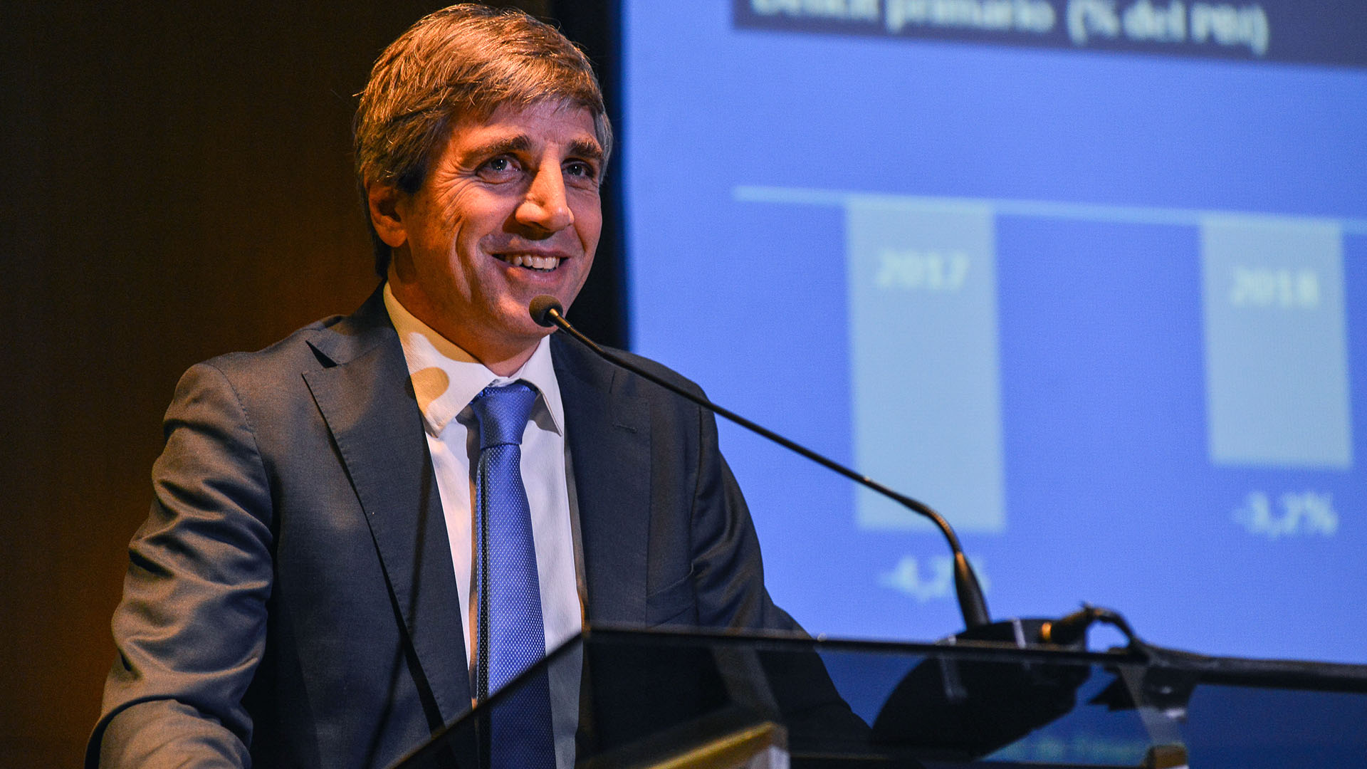 El ministro de Finanzas, Luis Caputo