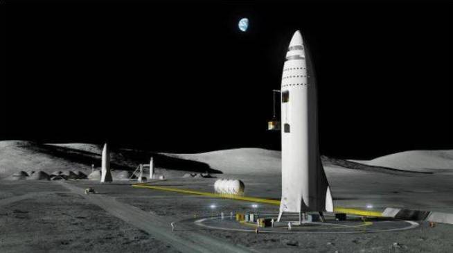 Moon Base Alpha (Space X)