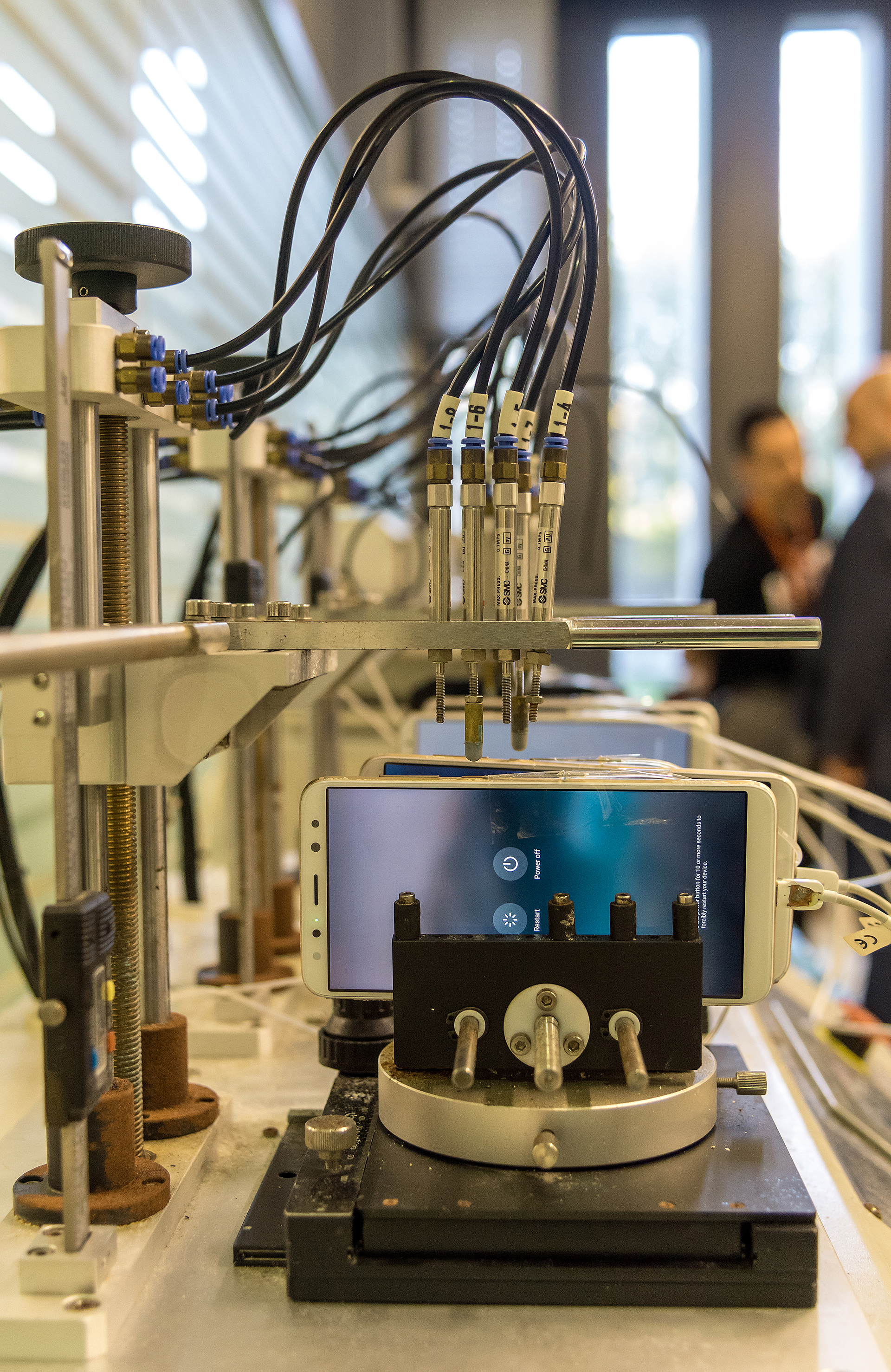 El laboratorio tecnológico de Huawei en Beijing. La empresa es controlada por el Partido Comunista Chino, como todas las compañías de aquel país