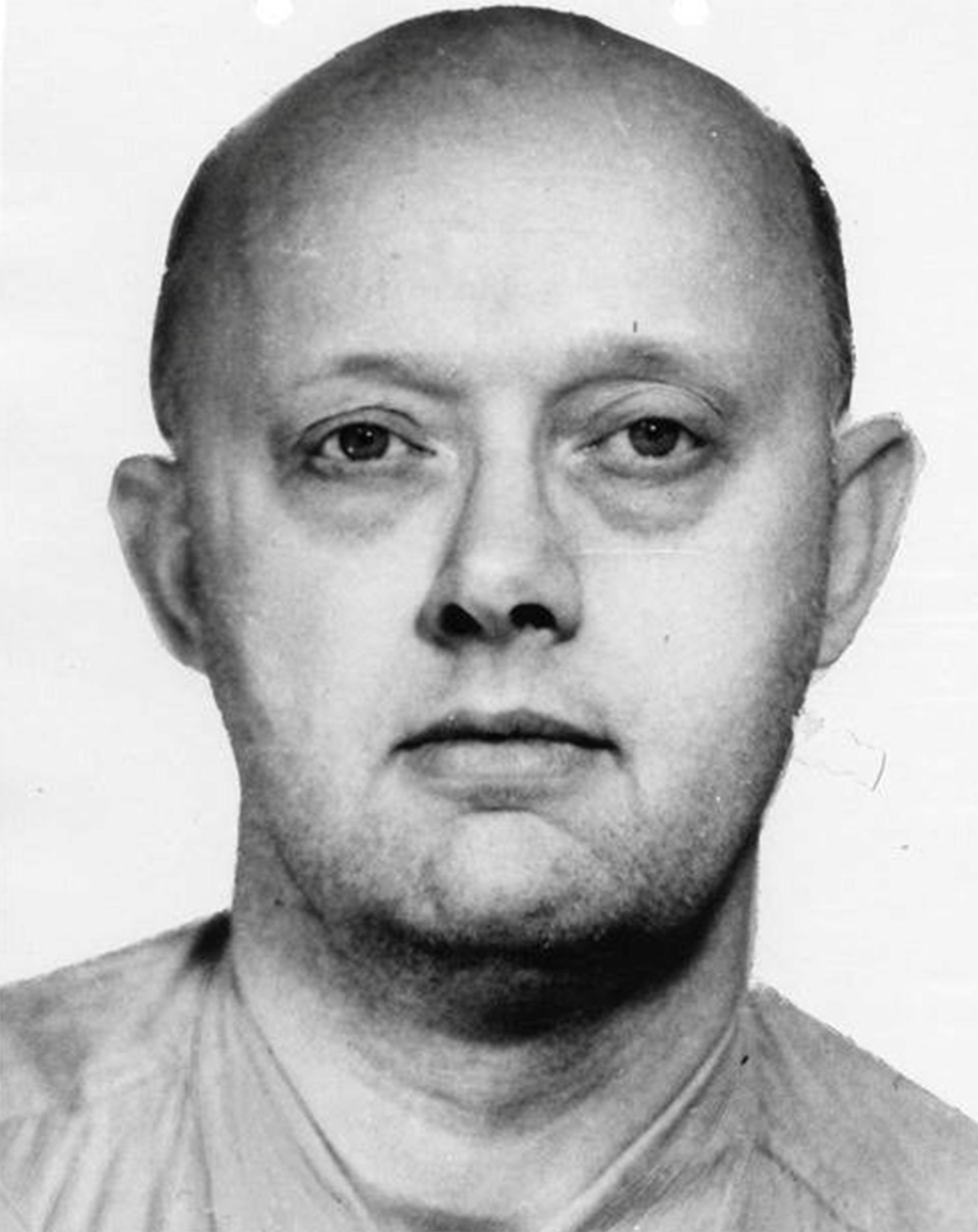 El retrato de Benjamin Paddock que el FBI distribuyó en los 60 para dar con él(Reuters)
