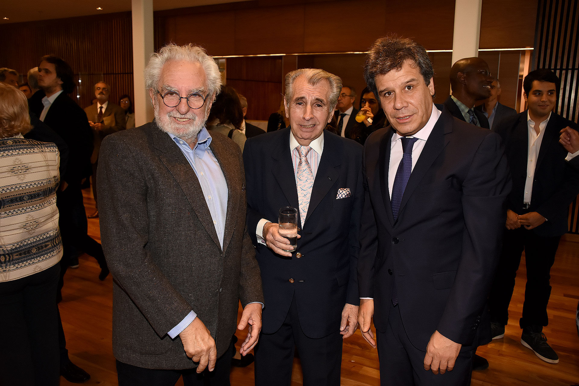 Mario “Pacho” O’Donnell, Jorge Pereyra De Olazábal y Facundo Manes