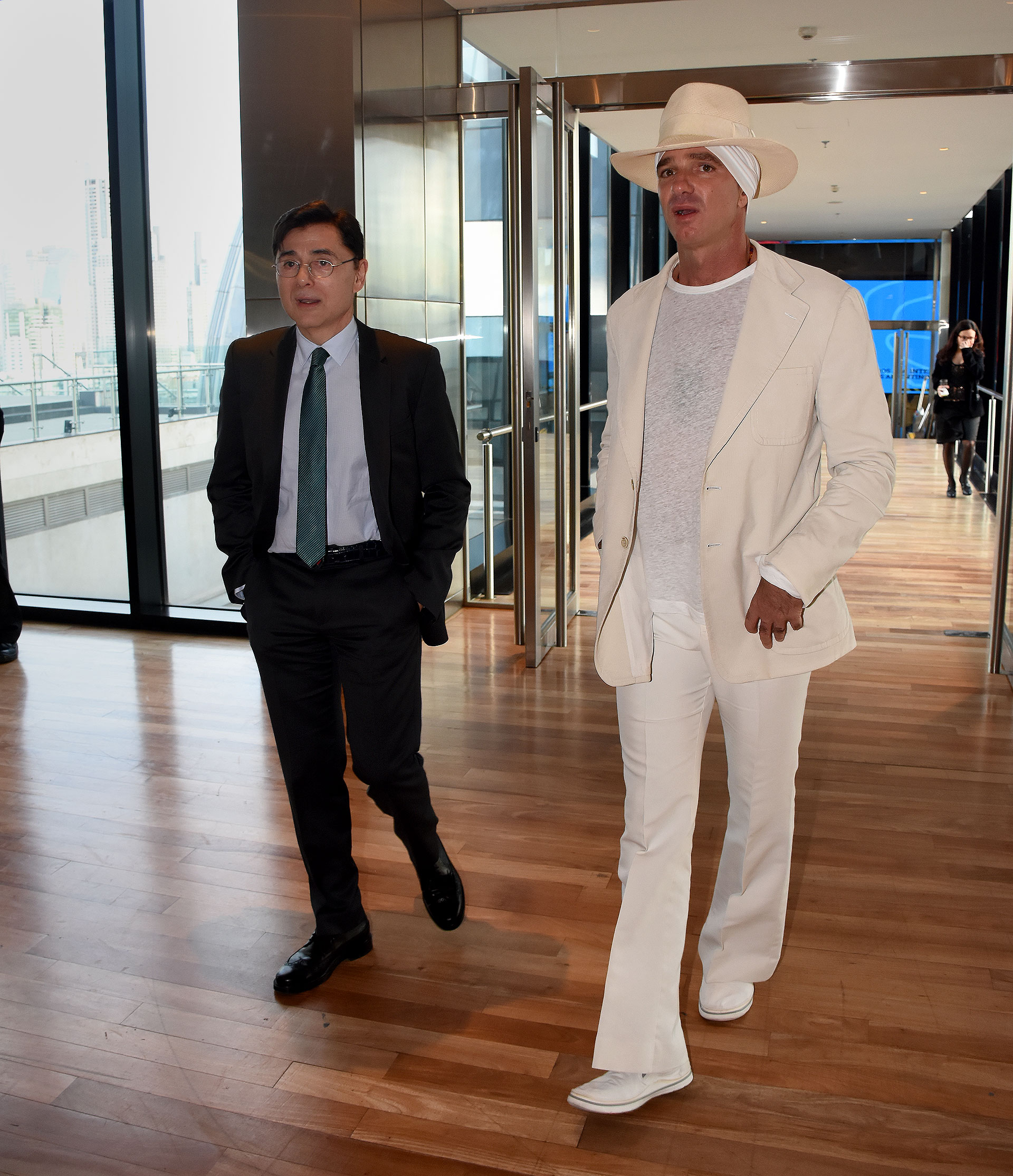 Jorge Fontevecchia y Alan Faena