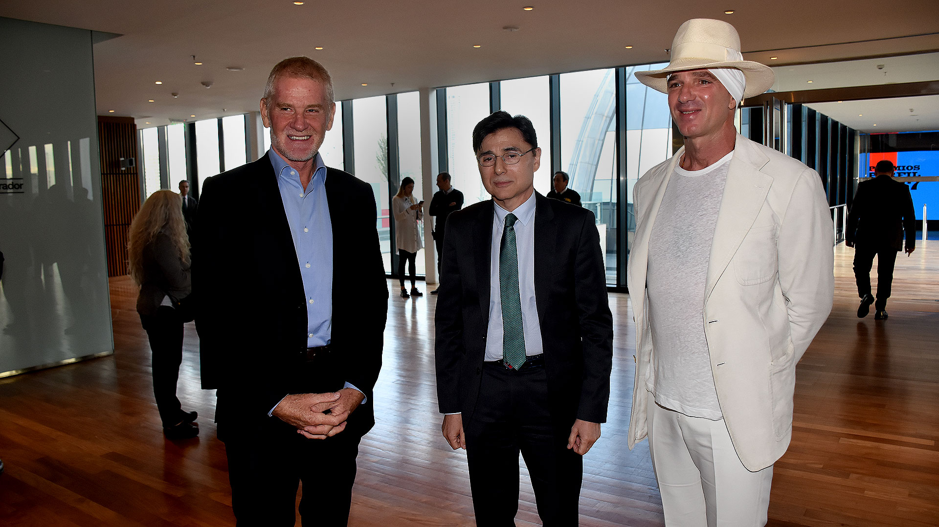 Francisco De Narvaez, Jorge Fontevecchia y Alan Faena
