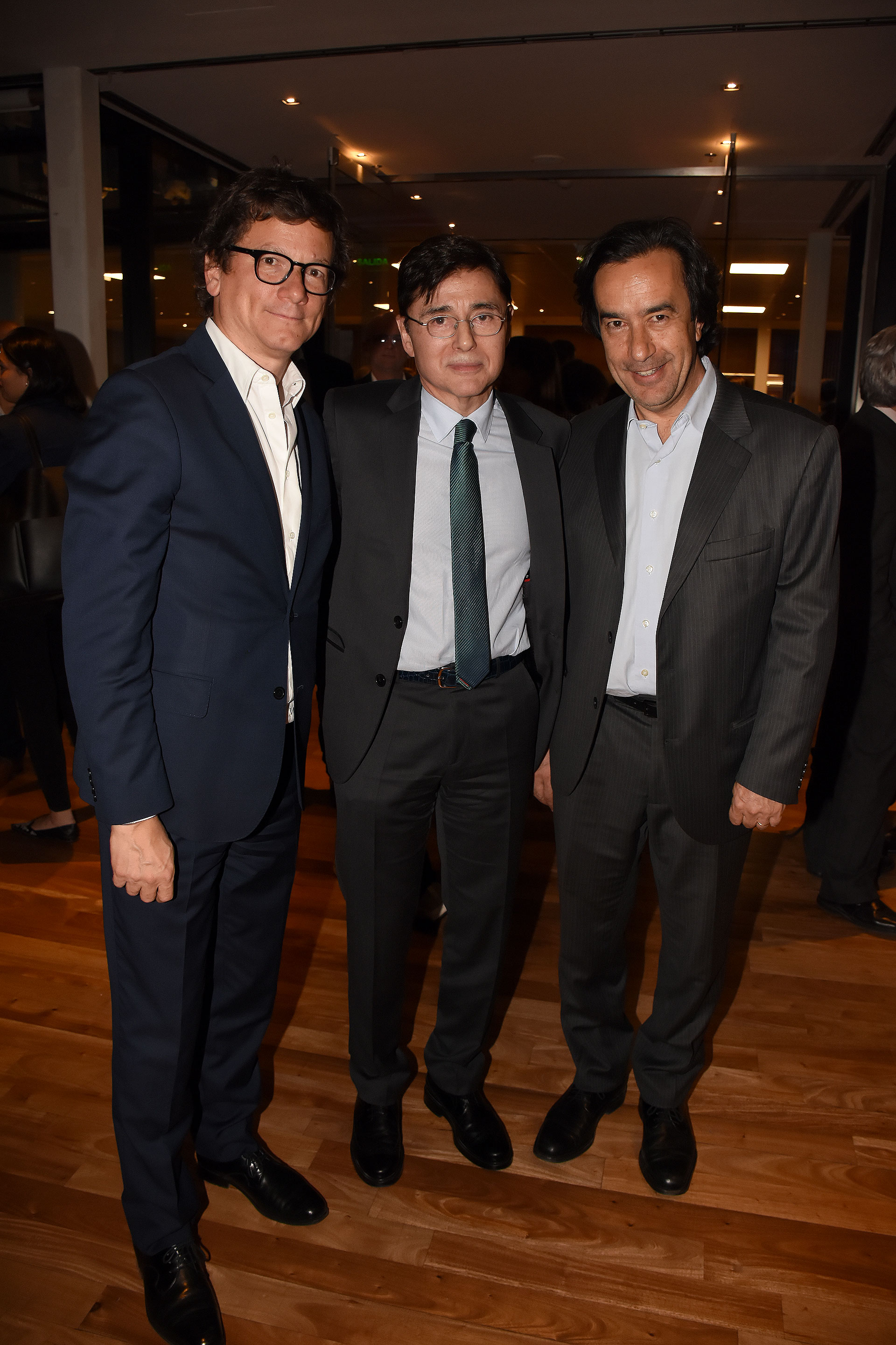 Gabriel Martino, Jorge Fontevecchia y Mariano Mohabed