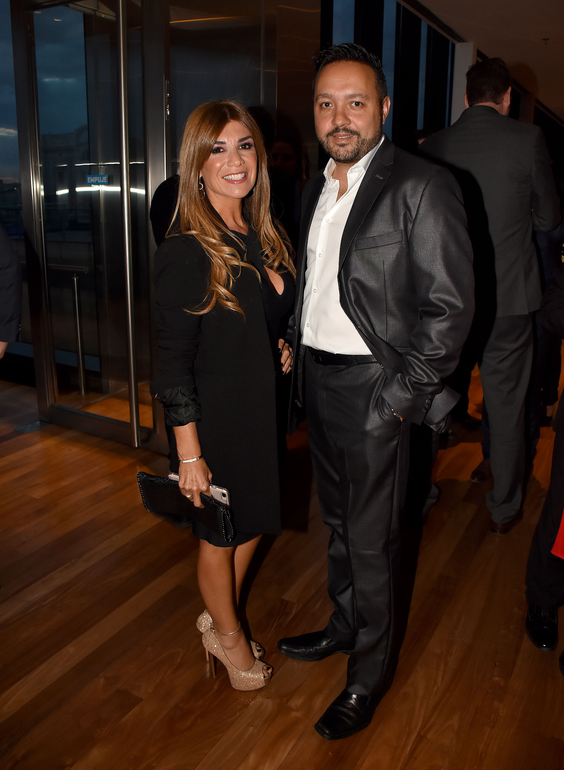 La abogada Lina Anllo y su marido Diego Cani