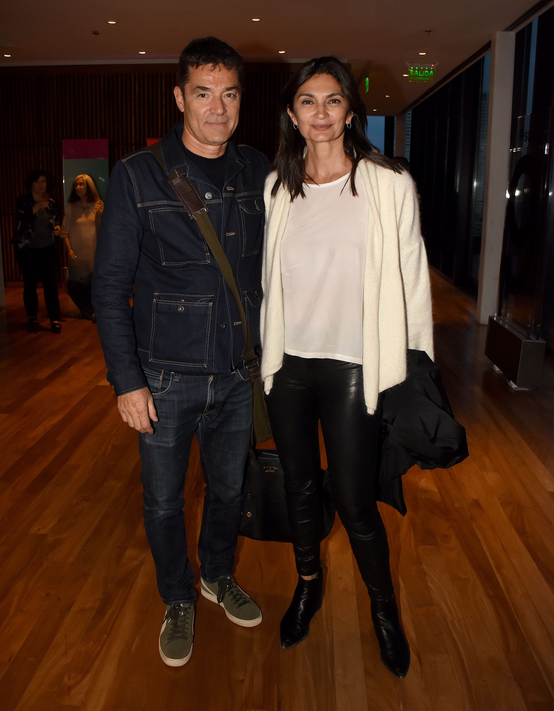 Roberto Galvez y Mariana Arias