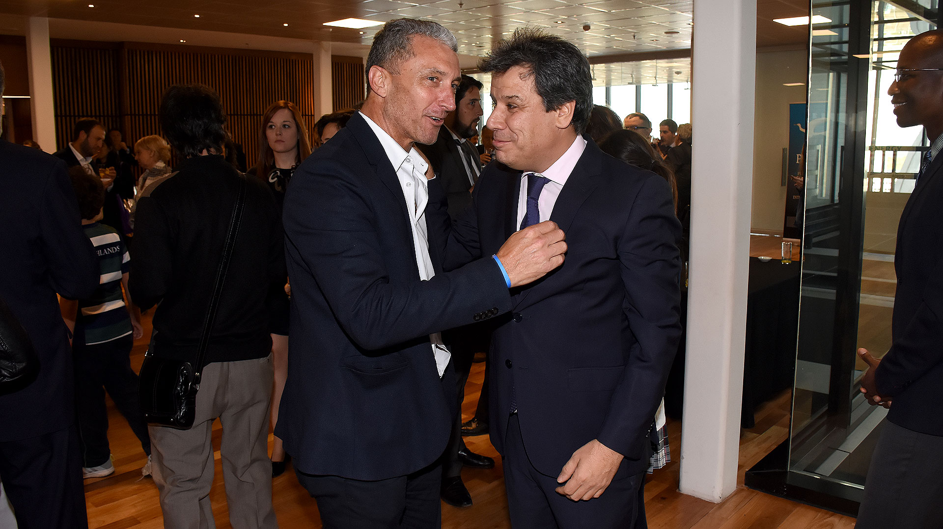 José Scioli y Facundo Manes