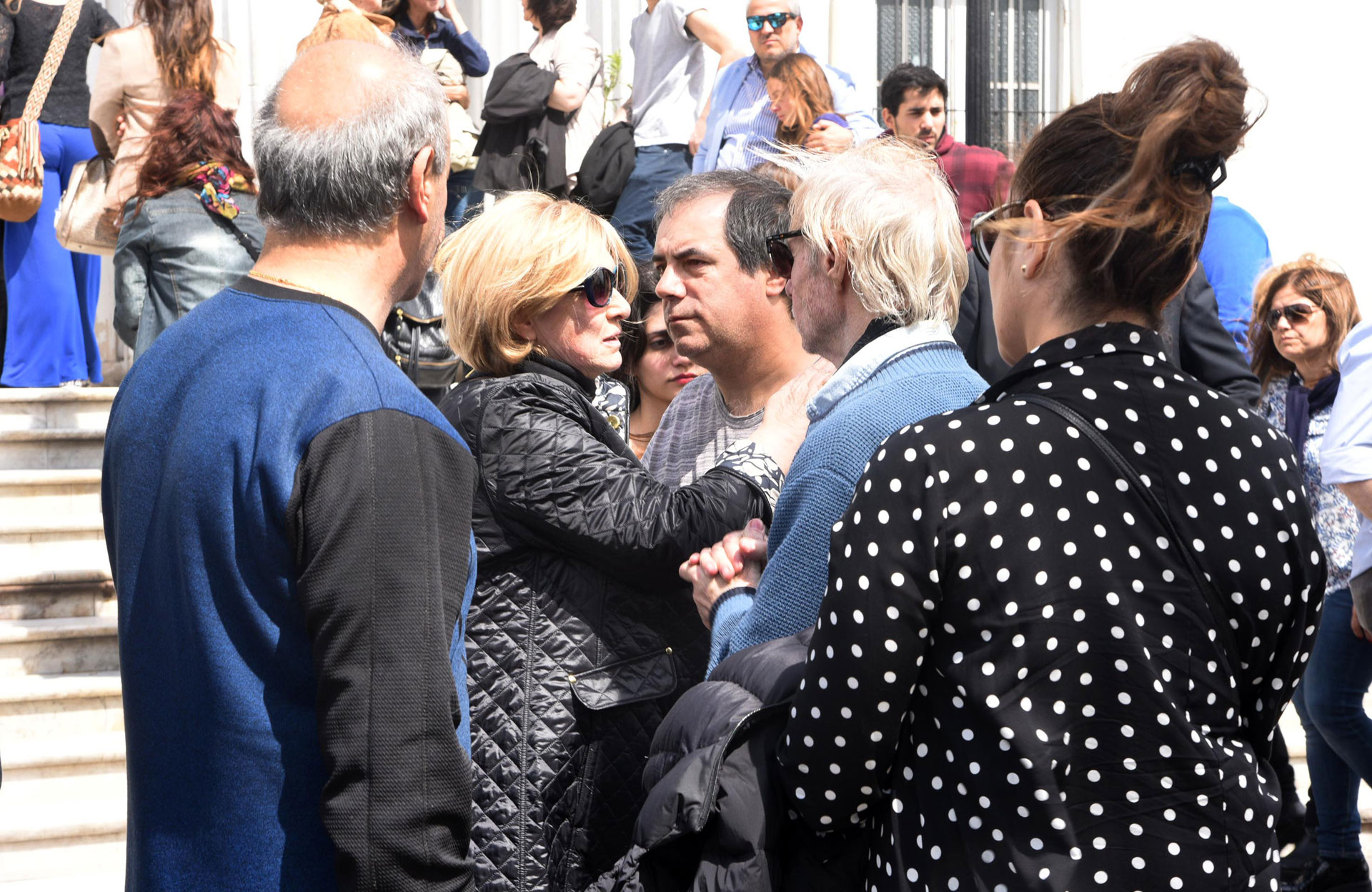 Sus seres queridos lo despidieron en el cementerio de la Chacarita