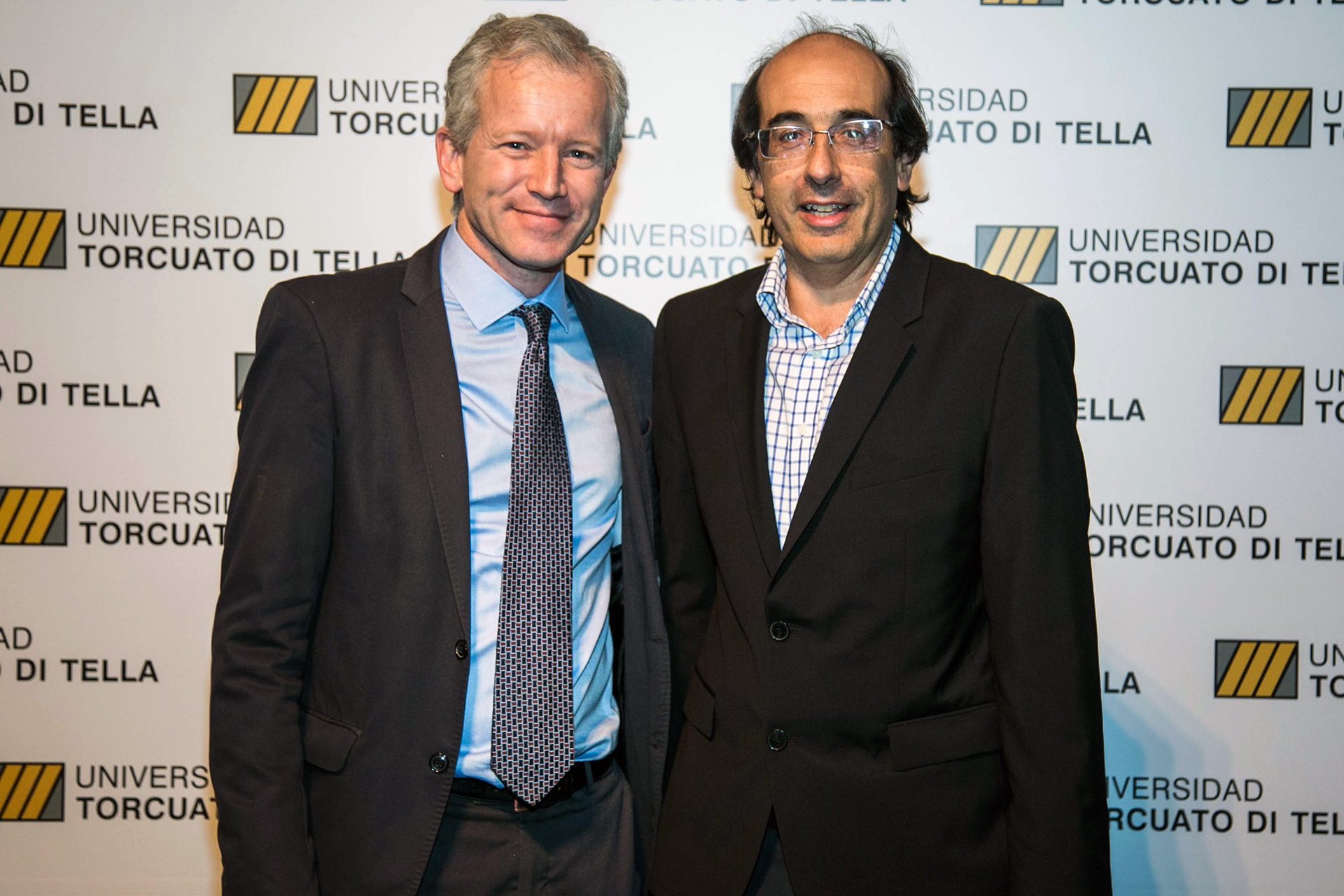 Ernesto Schargrodsky y Damian Scokin, CEO de Despegar