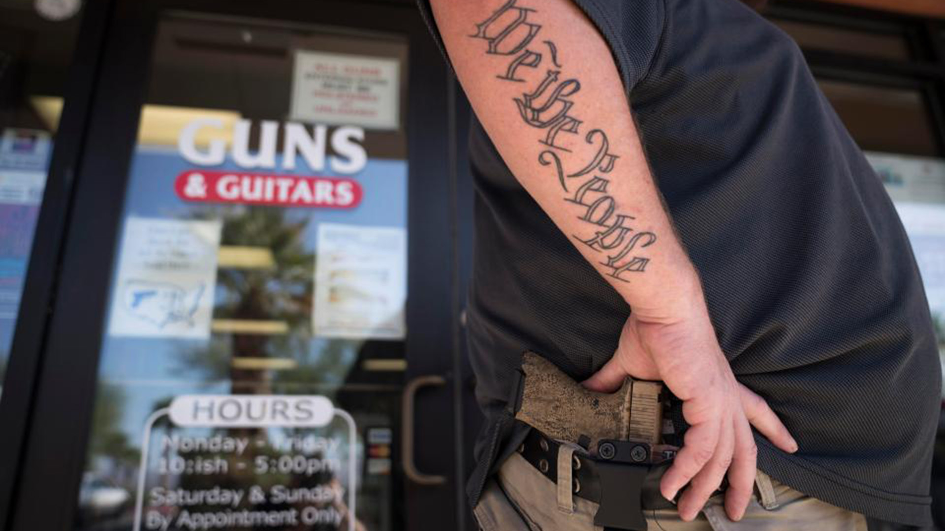Paddock era cliente habitual en Guns & Guitars