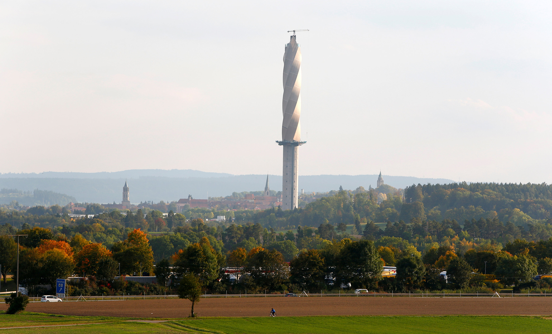 La Test Tower de Thyssenkrupp en Rottweil, Alemania. Muchos la critican por su similitud con una broca gigante para realizar agujeros en las paredes