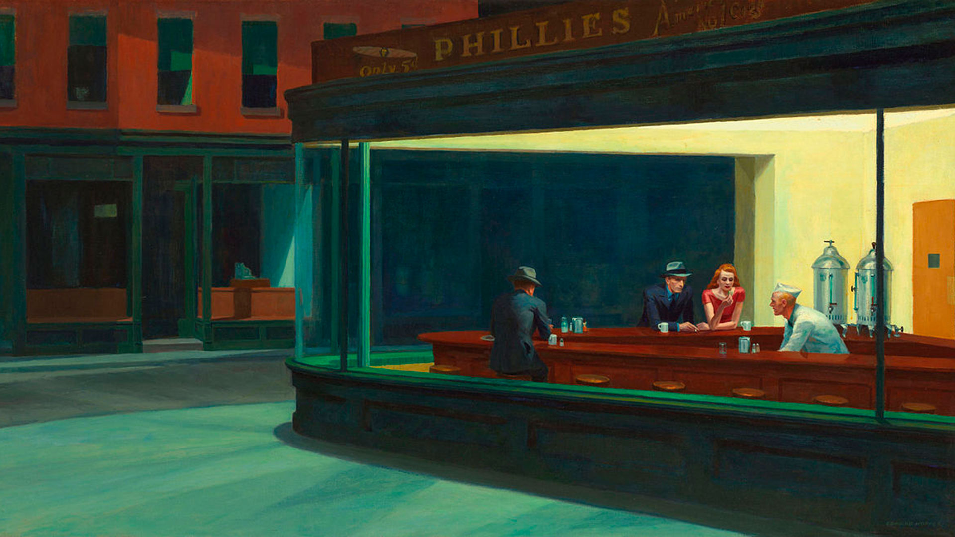“Nighthawks”, la pintura de Hopper, fue una gran influencia para “Blade Runner”