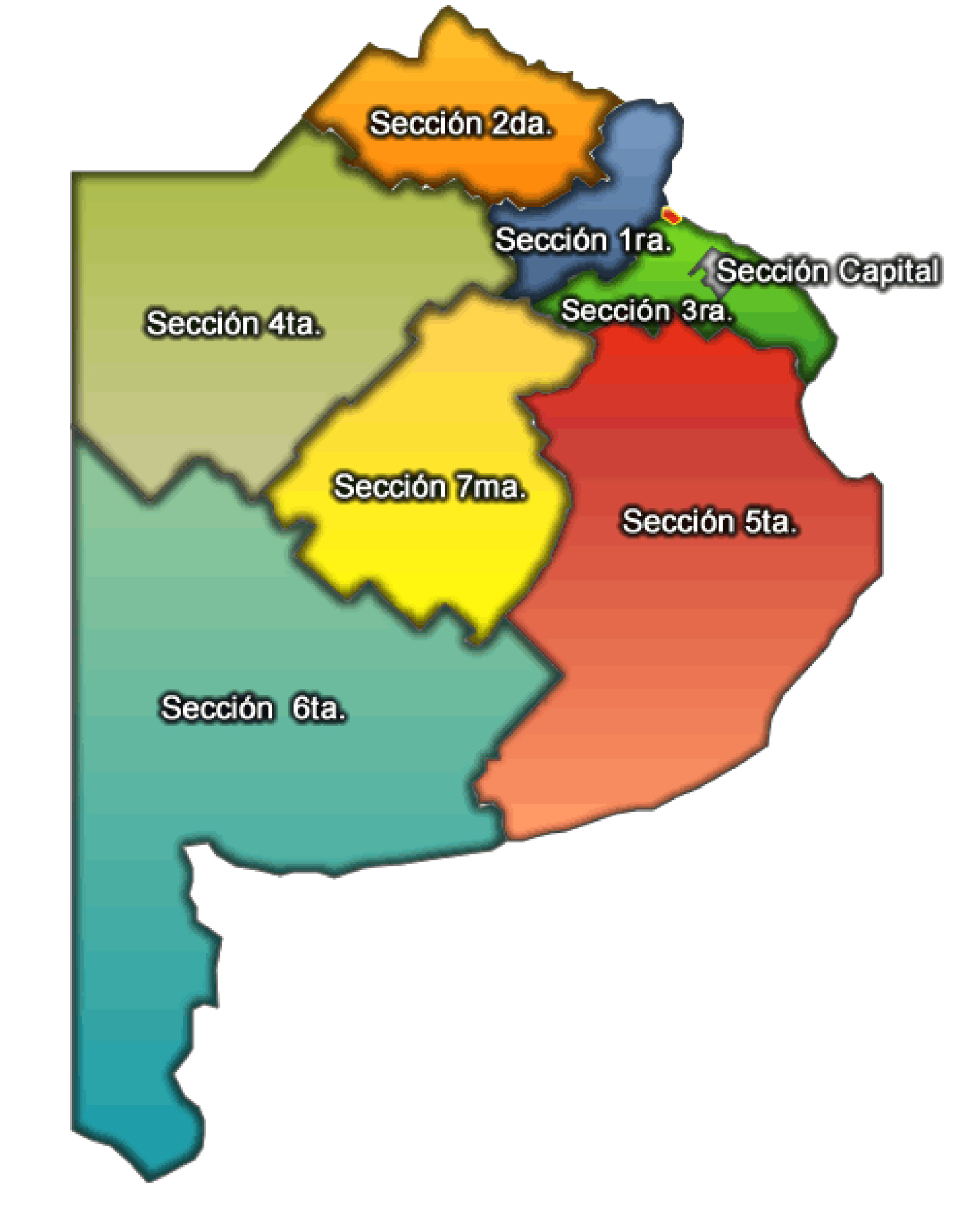 La división de la provincia de Buenos Aires en Secciones Electorales