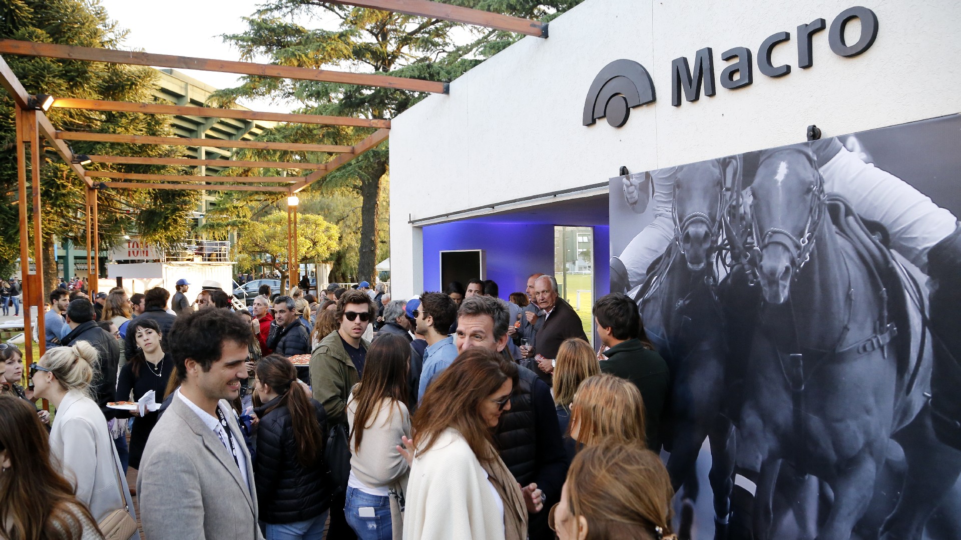 Luego del partido, los invitados disfrutaron del vip de Banco Macro