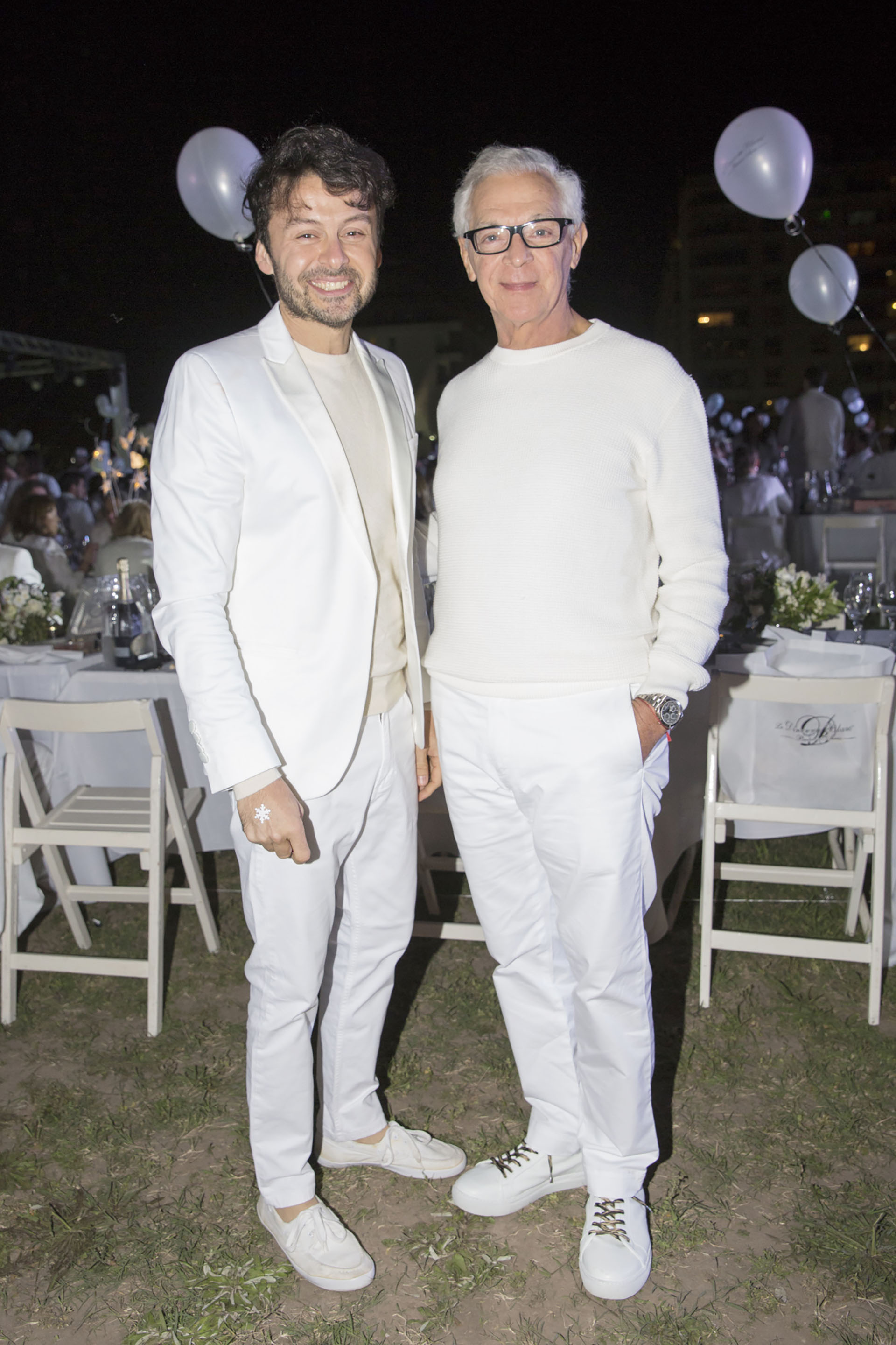 Eduardo Constantini y Wally Diamante