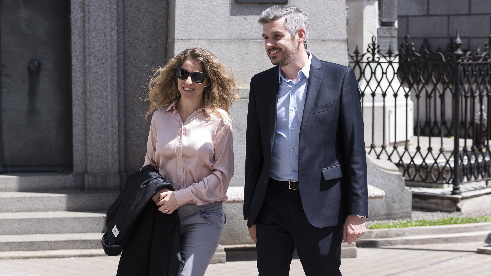 Marcos Peña y su esposa Luciana Mantero