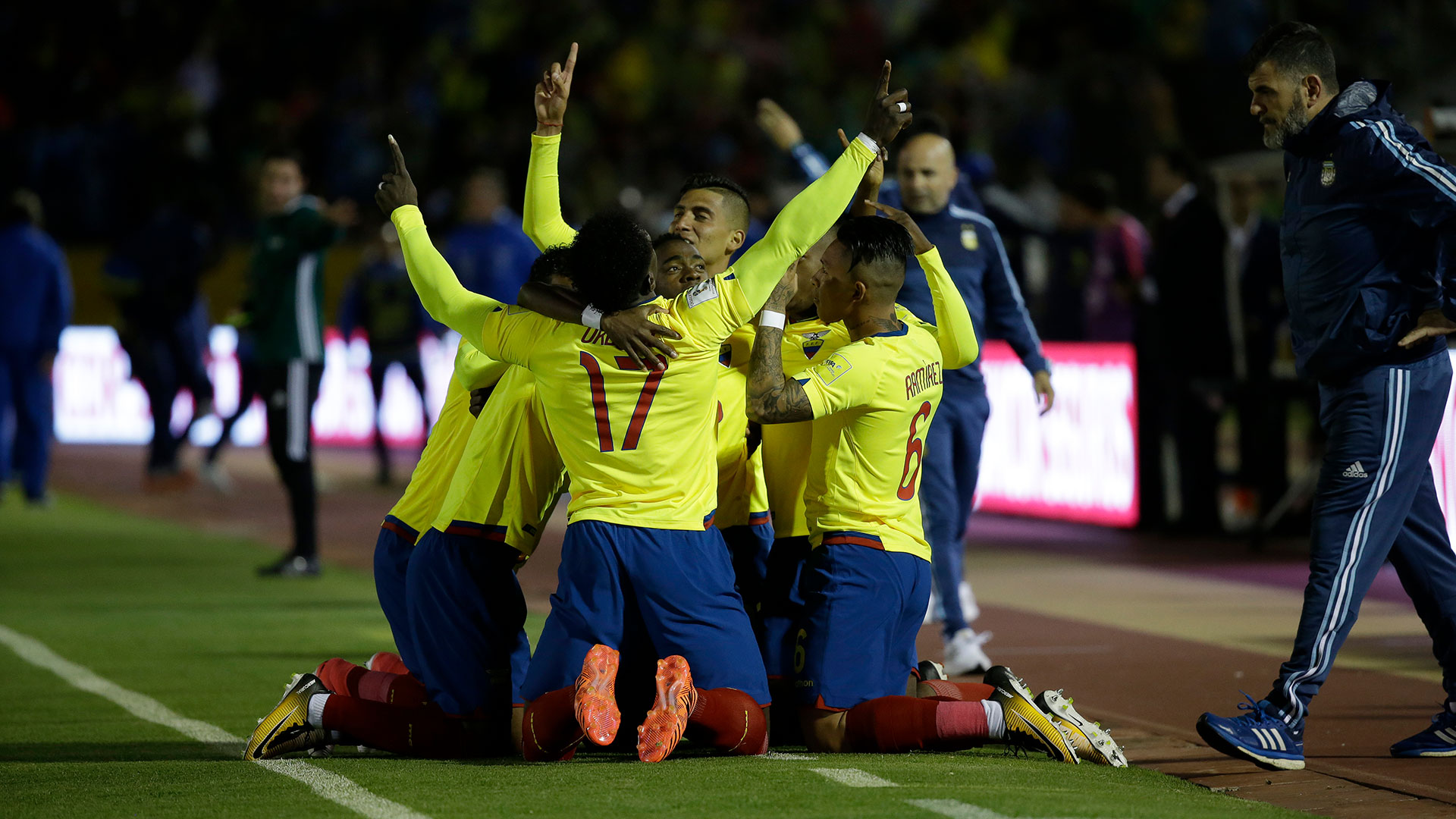 Ecuador fue de mayor a menor y no pudo con la jerarquía de sus rivales