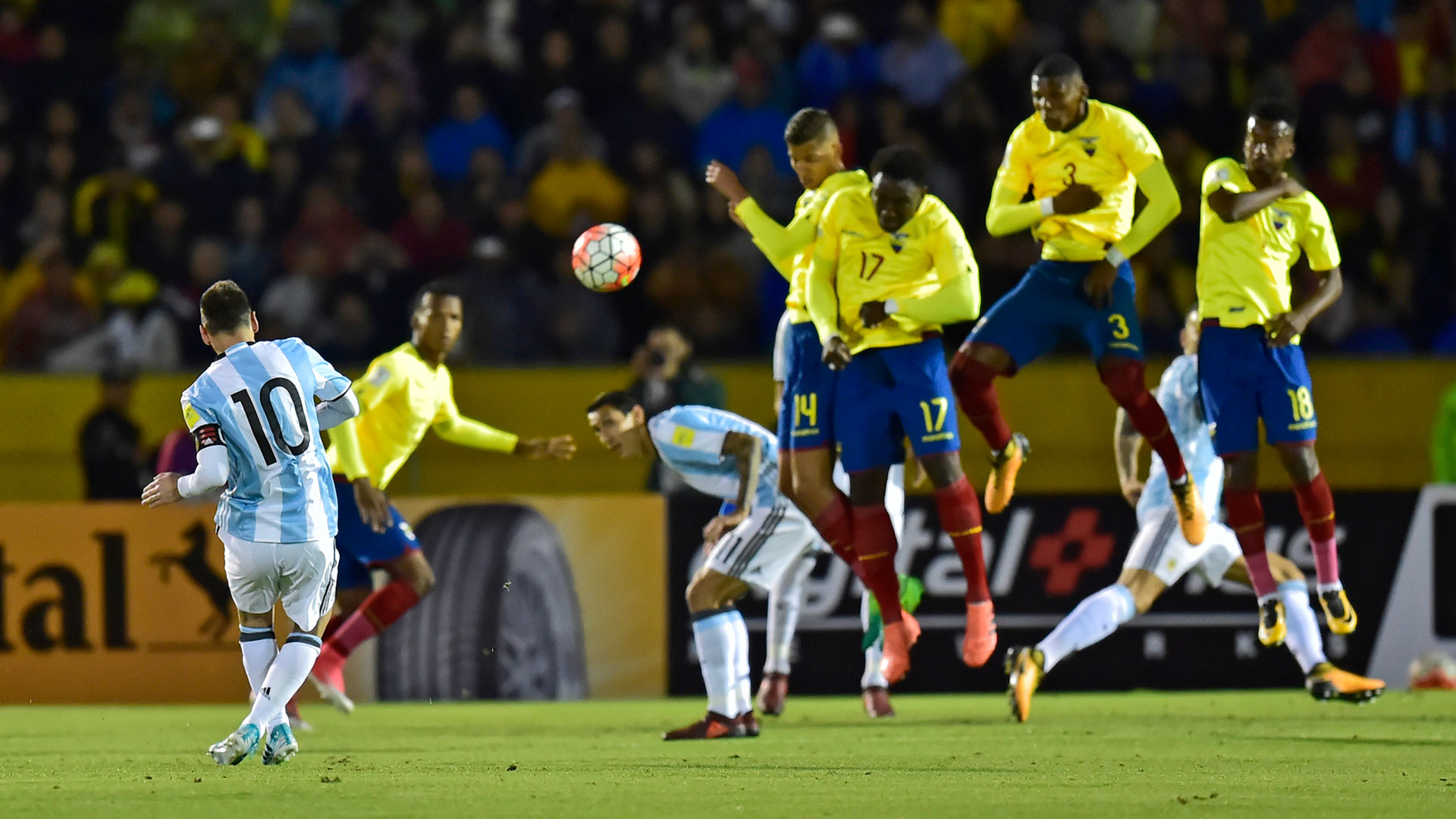 El golazo le dio la tranquilidad a la albiceleste para que el bicampeón mundial saque los boletos sin escalas con destino a Rusia