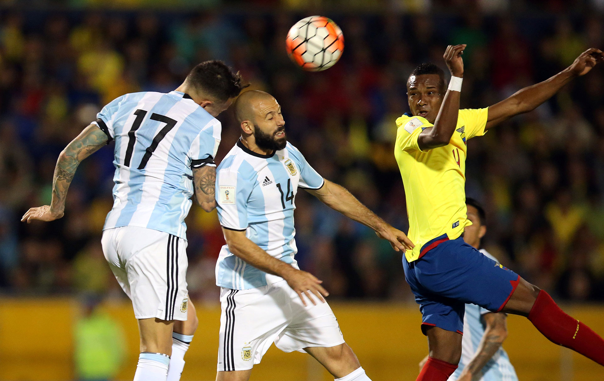 Otamendi fue el más sólido de la defensa