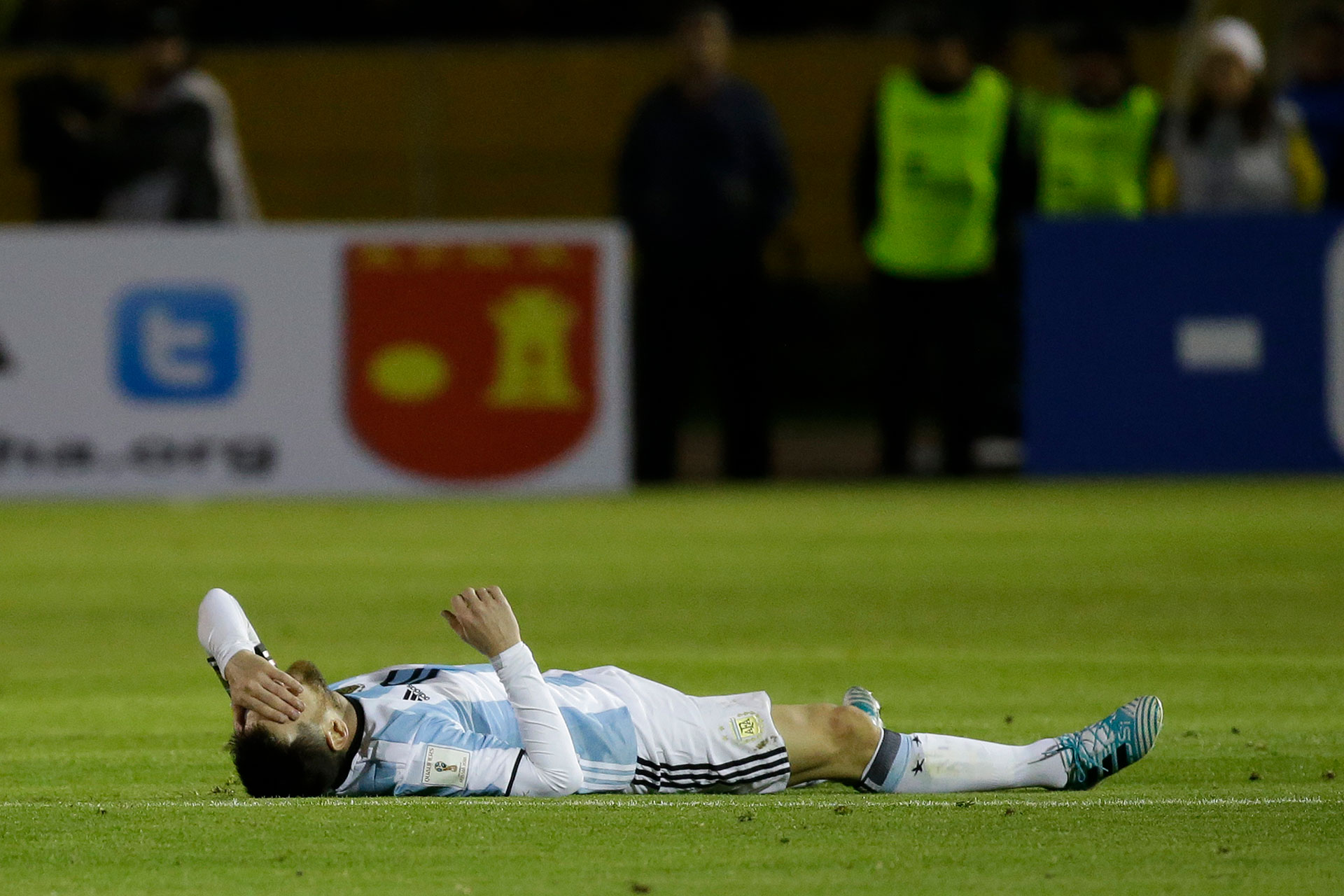 La dureza del partido fue percibida por Lionel Messi