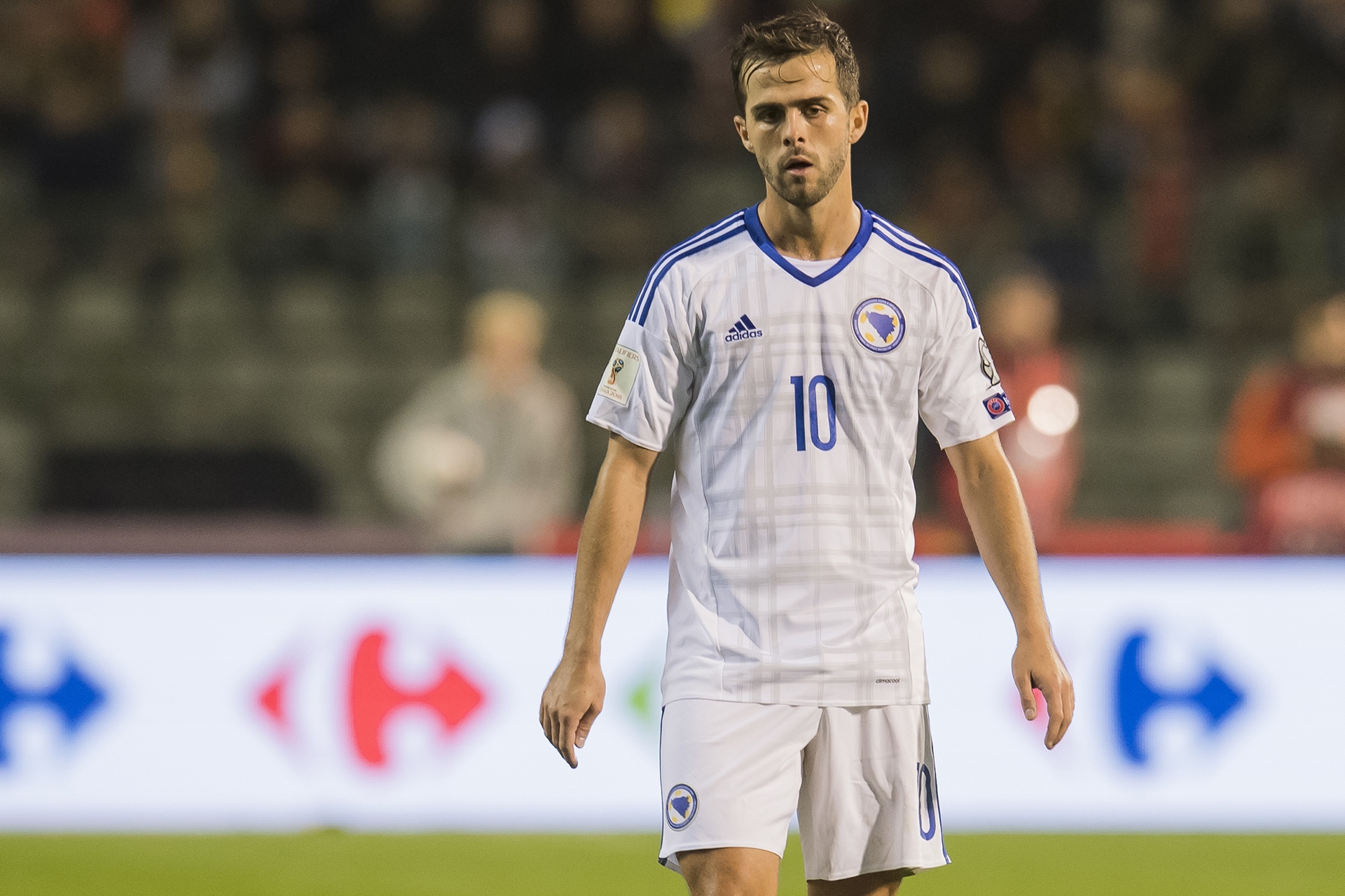 Miralem Pjanic: el mediocampista bosnio de 27 años lidera el juego de Juventus (Getty)