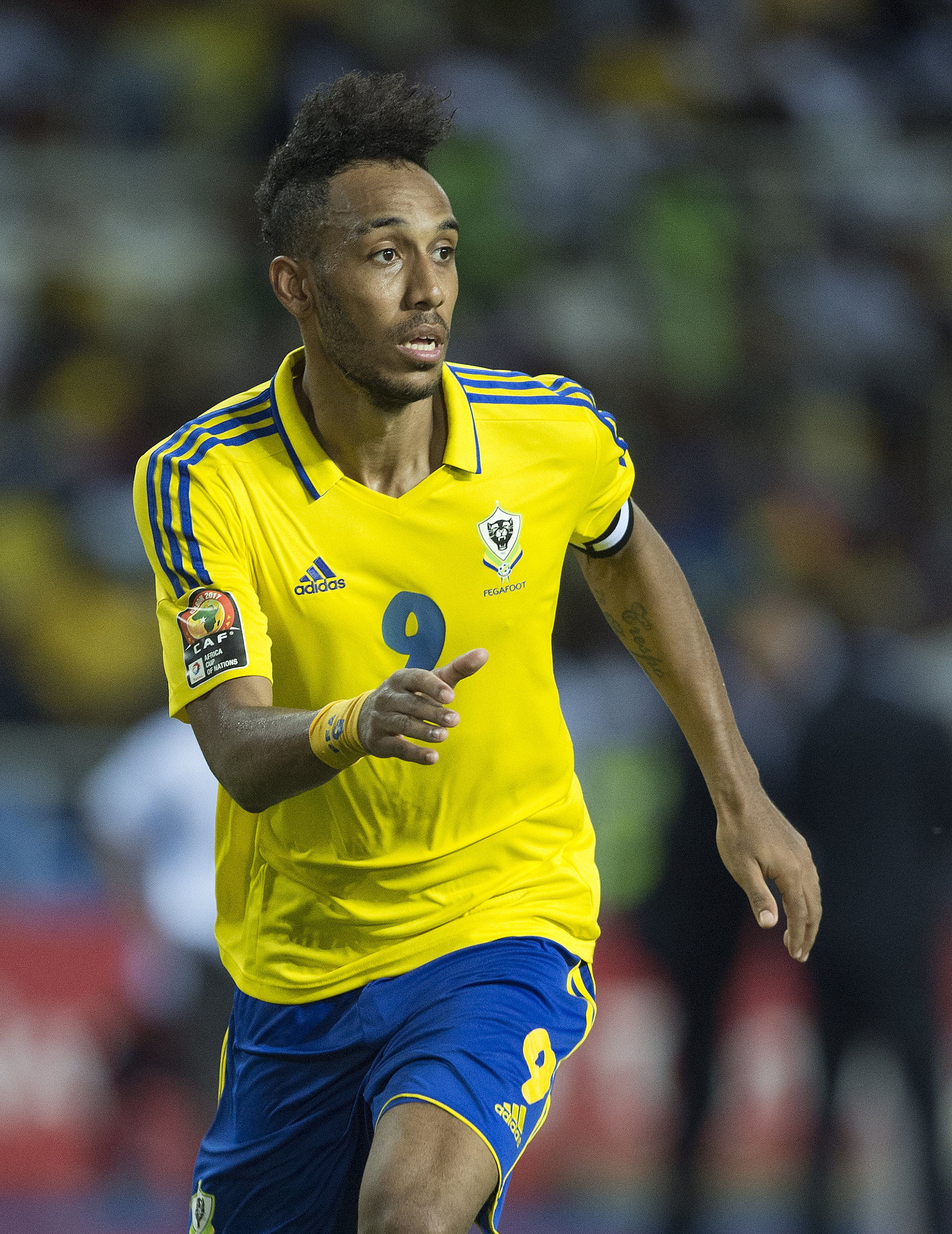 Pierre-Emerick Aubameyang: el hombre de Gabón y goleador del Borussia Dortmund, ausente (Getty)
