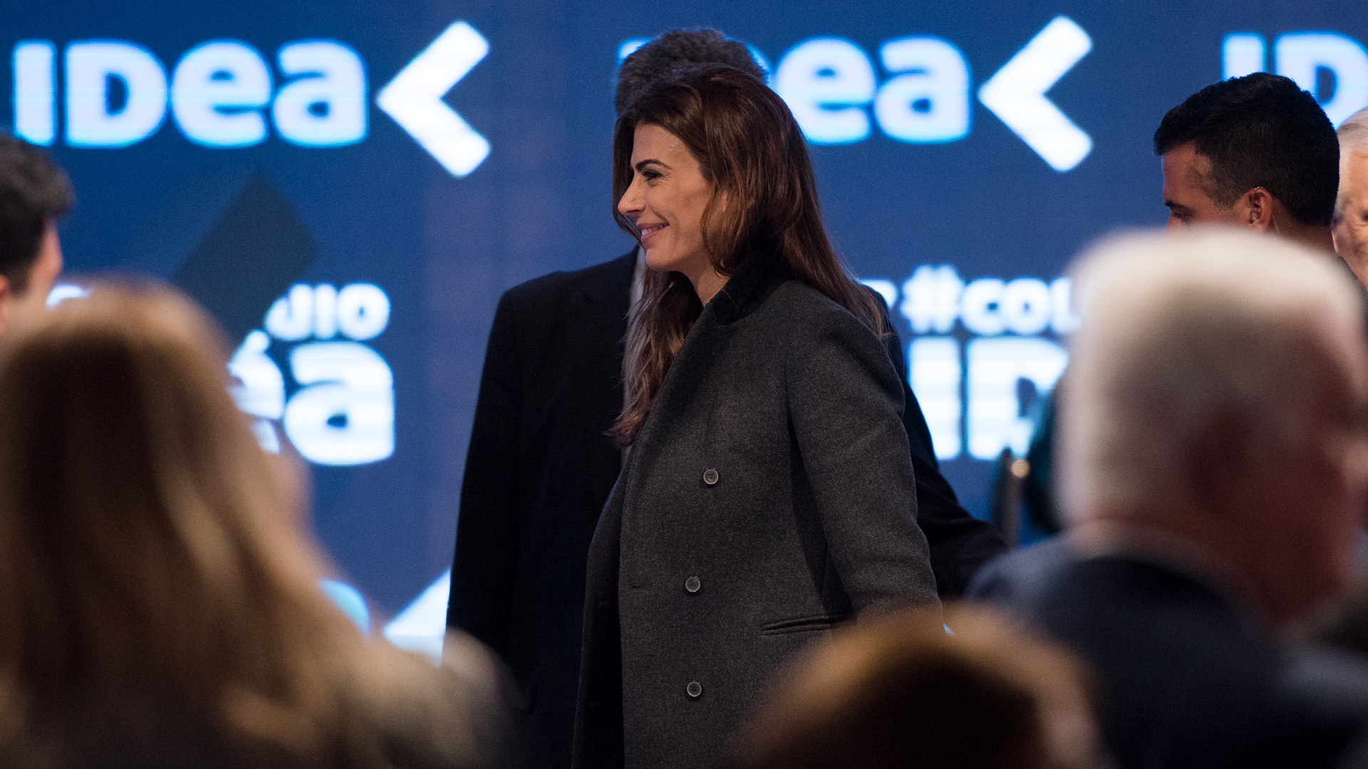 La primera dama Juliana Awada
