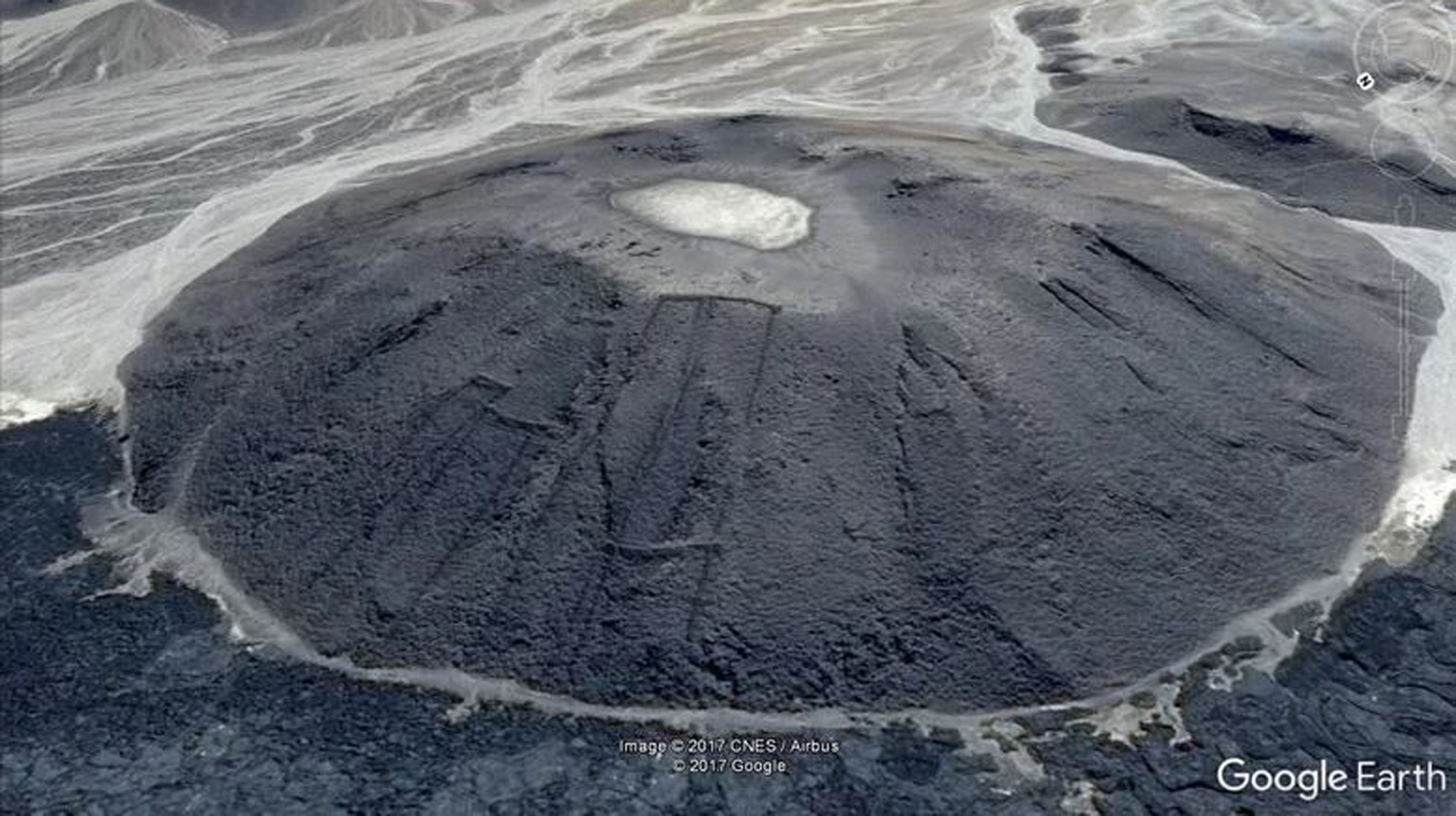 Se encuentran en la región de Harrat Khaybar, Arabia Saudita