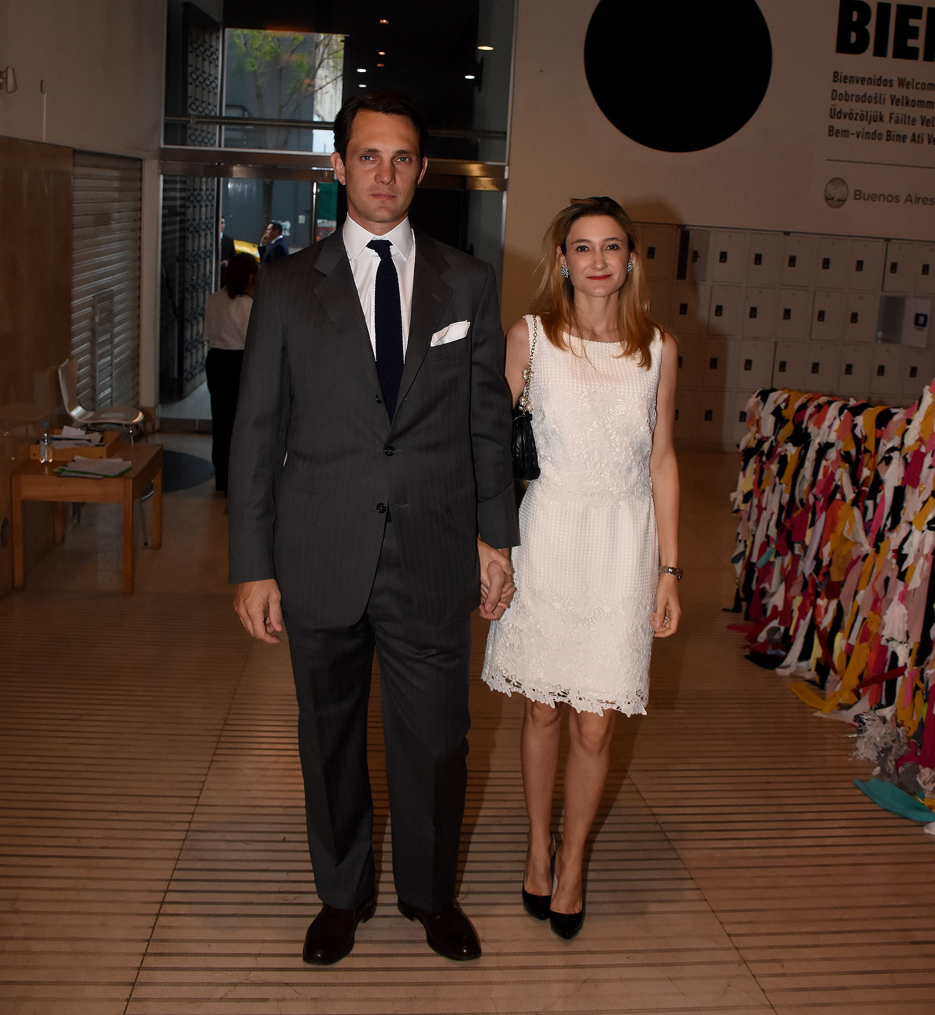 Patricio Neuss y su mujer María Blaquier