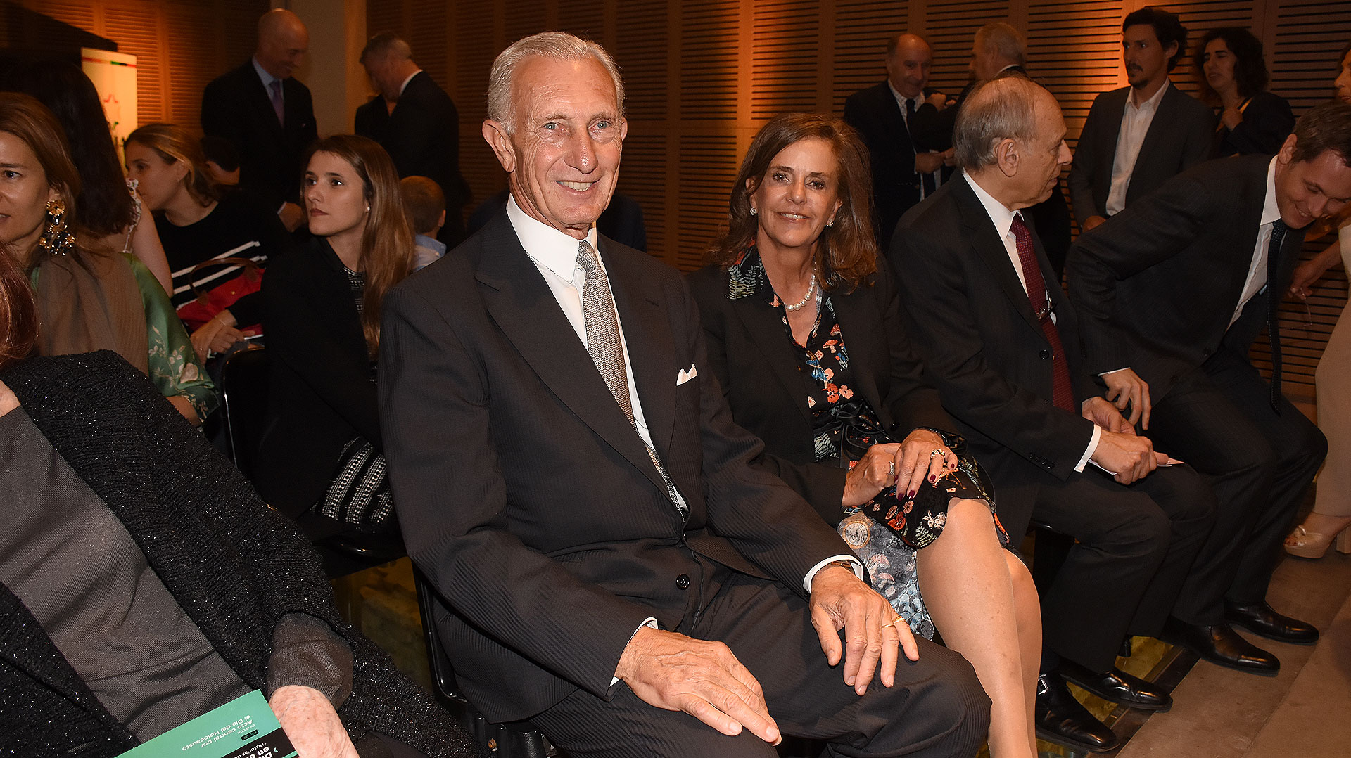 Jorge Neuss y su mujer, Silvia Saravia de Neuss