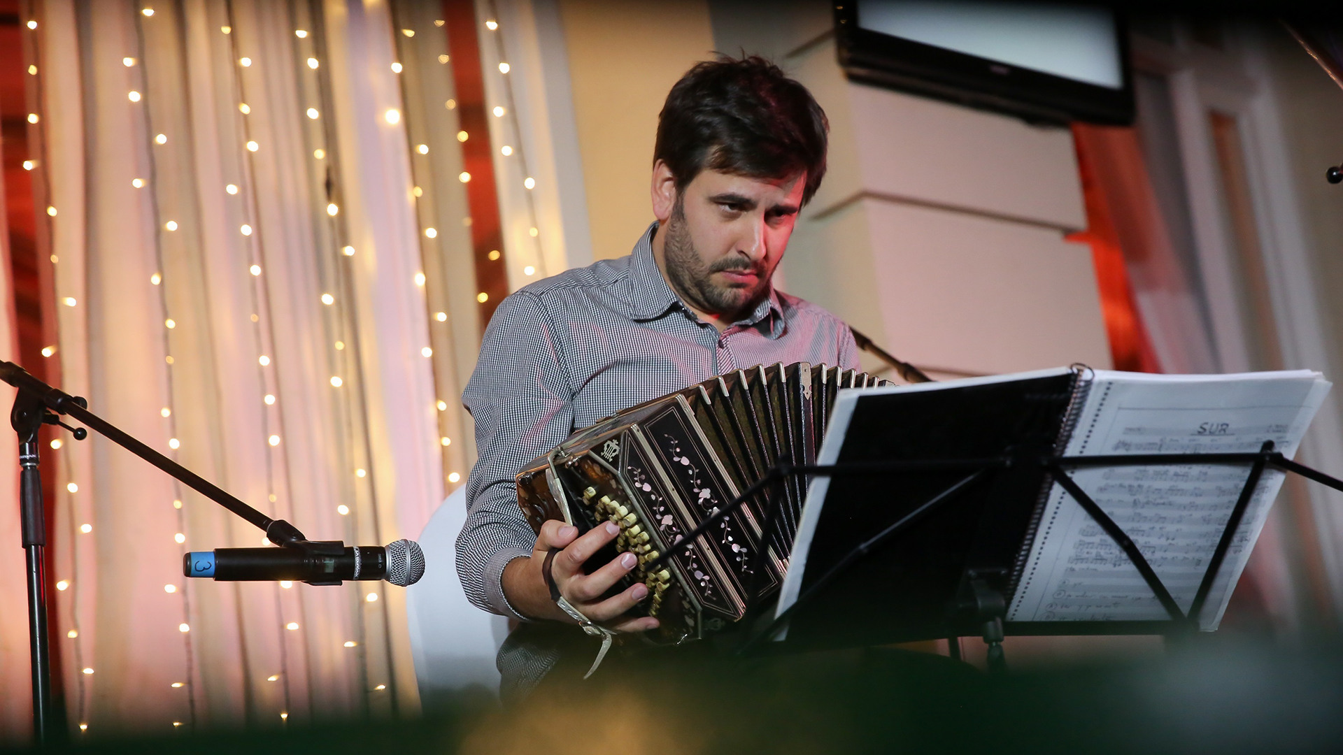 El músico Federico Siksnys